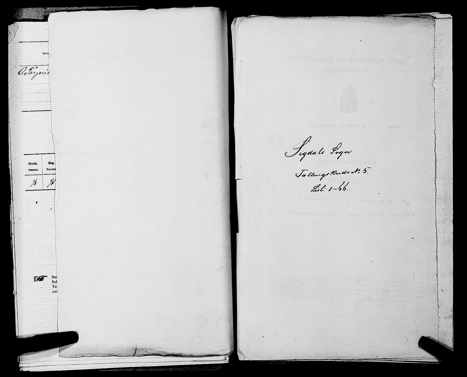 SAKO, 1875 census for 0621P Sigdal, 1875, p. 712