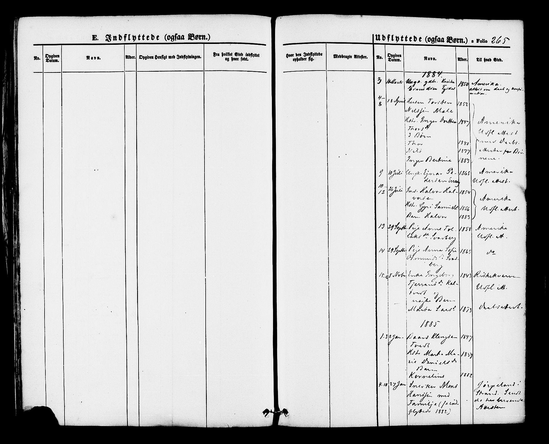 Hjelmeland sokneprestkontor, AV/SAST-A-101843/01/IV/L0012: Parish register (official) no. A 12, 1862-1886, p. 265