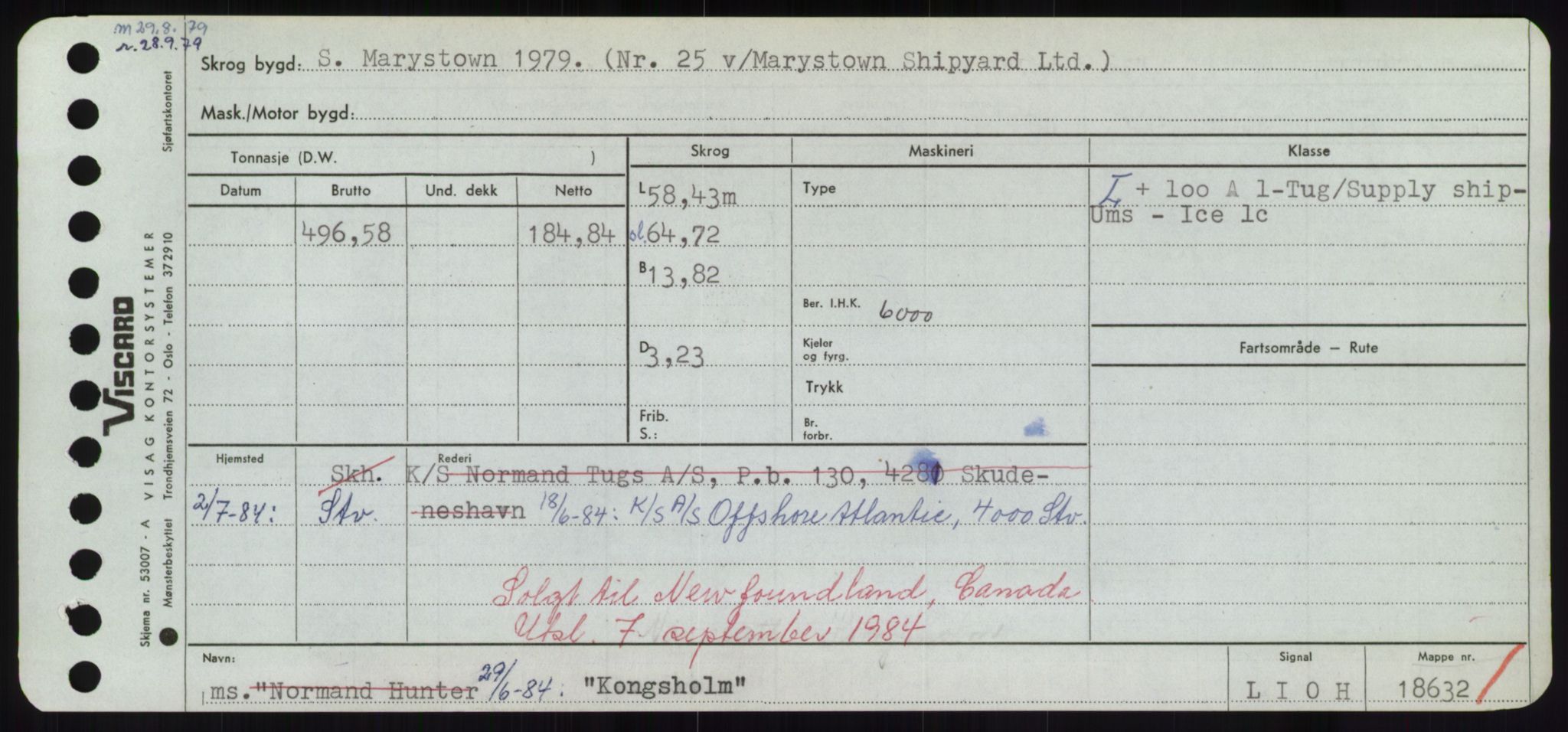 Sjøfartsdirektoratet med forløpere, Skipsmålingen, AV/RA-S-1627/H/Hd/L0020: Fartøy, K-Kon, p. 561