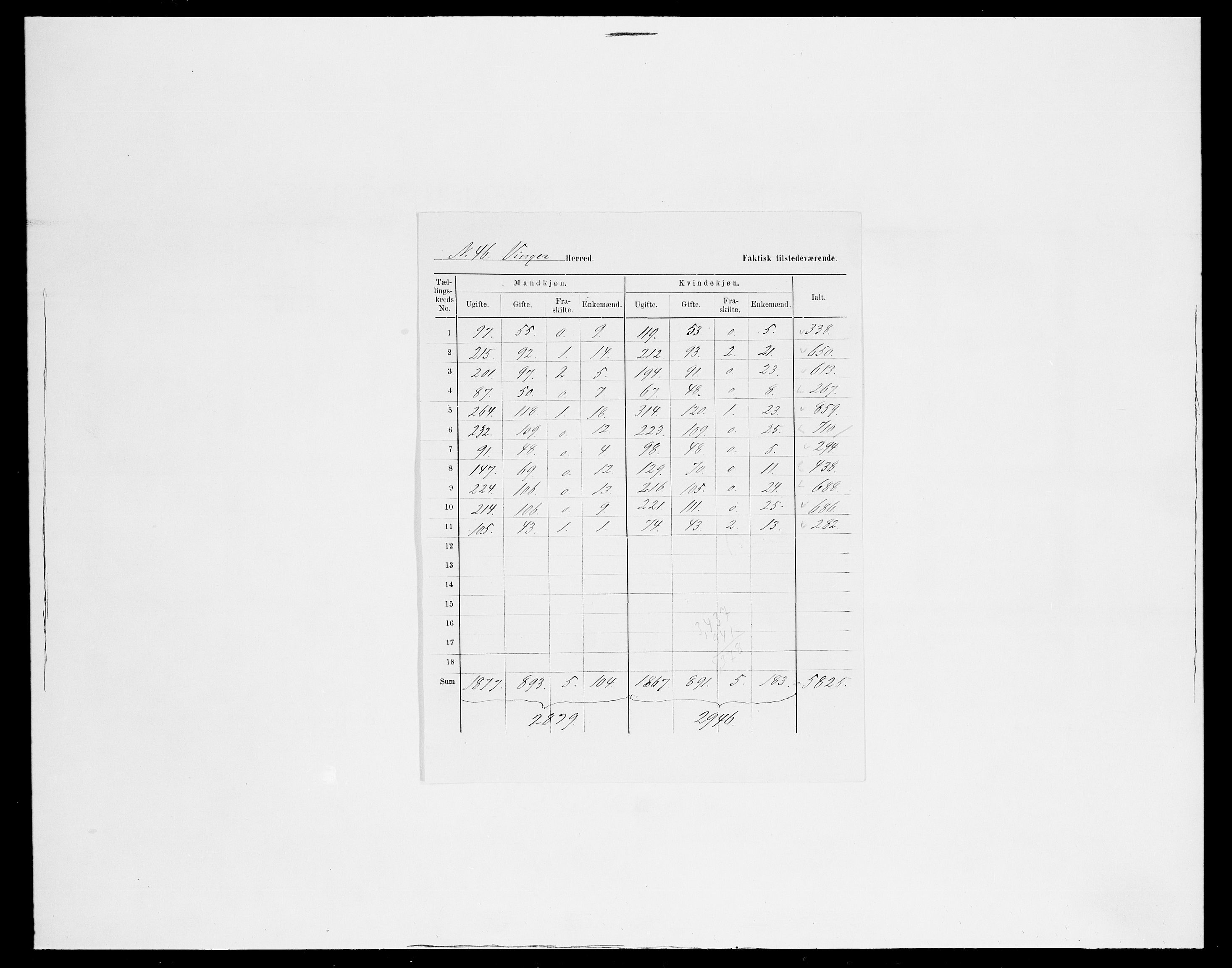 SAH, 1875 census for 0421L Vinger/Vinger og Austmarka, 1875, p. 16