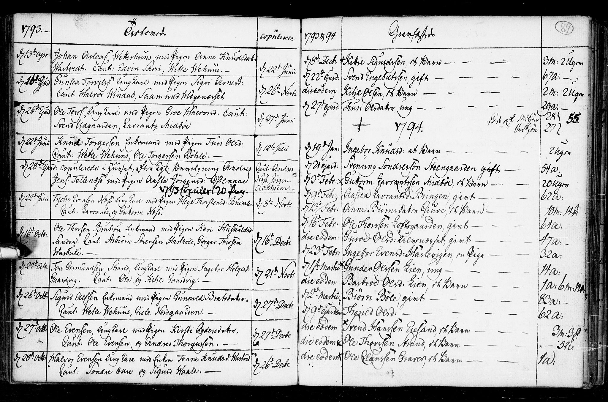 Seljord kirkebøker, SAKO/A-20/F/Fa/L0008: Parish register (official) no. I 8, 1755-1814, p. 89