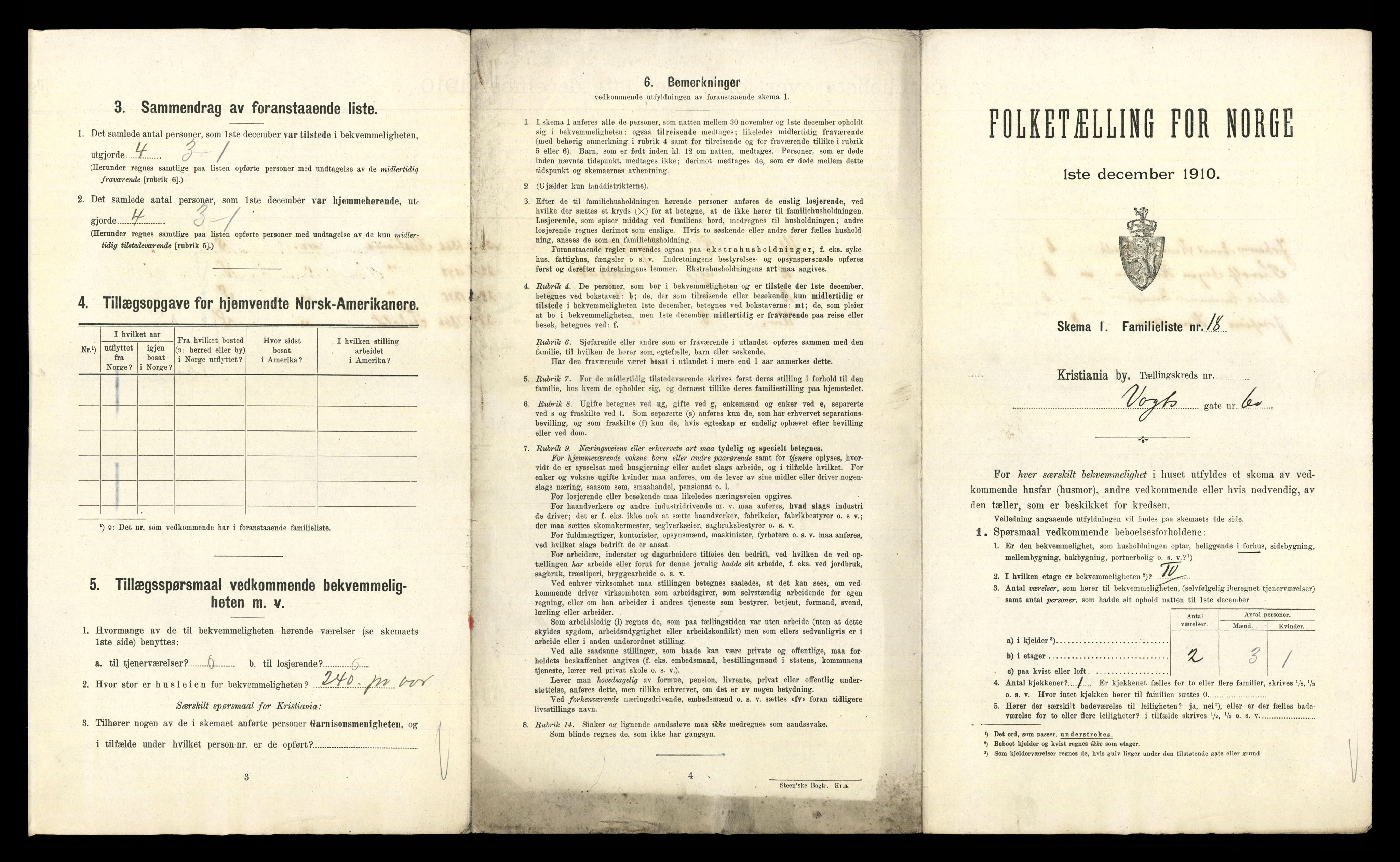 RA, 1910 census for Kristiania, 1910, p. 120935