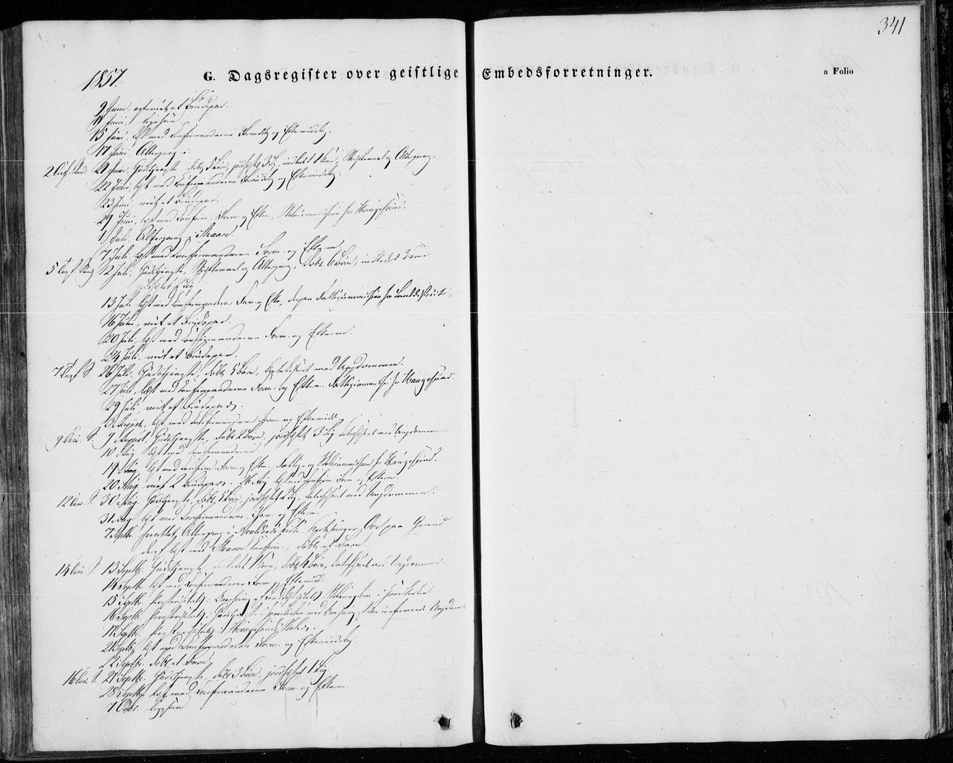 Torvastad sokneprestkontor, AV/SAST-A -101857/H/Ha/Haa/L0011: Parish register (official) no. A 11, 1857-1866, p. 341