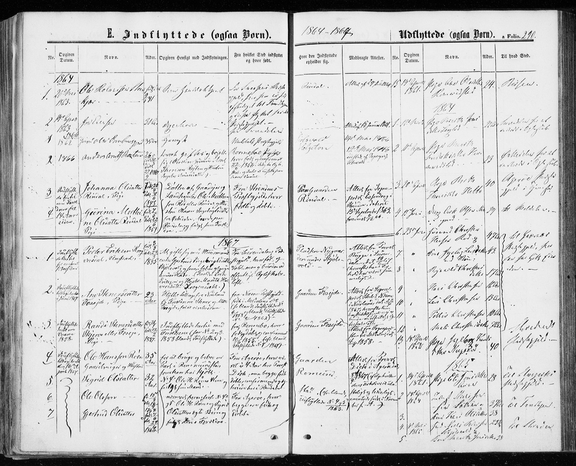 Ministerialprotokoller, klokkerbøker og fødselsregistre - Møre og Romsdal, AV/SAT-A-1454/598/L1067: Parish register (official) no. 598A01, 1858-1871, p. 210