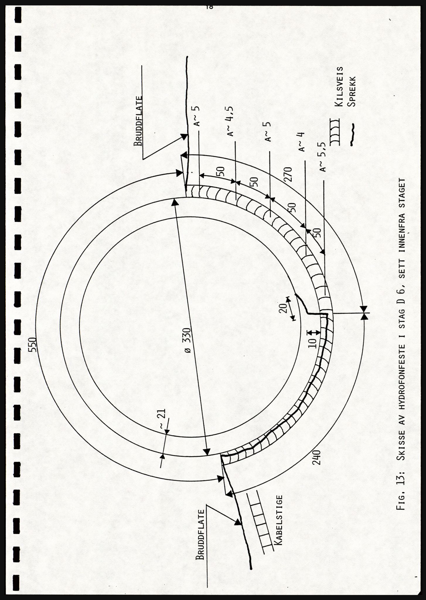 Justisdepartementet, Granskningskommisjonen ved Alexander Kielland-ulykken 27.3.1980, AV/RA-S-1165/D/L0021: V Forankring (Doku.liste + V1-V3 av 3)/W Materialundersøkelser (Doku.liste + W1-W10 av 10 - W9 eske 26), 1980-1981, p. 136