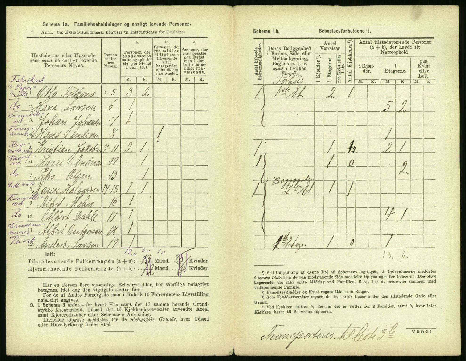 RA, 1891 census for 0301 Kristiania, 1891, p. 160282