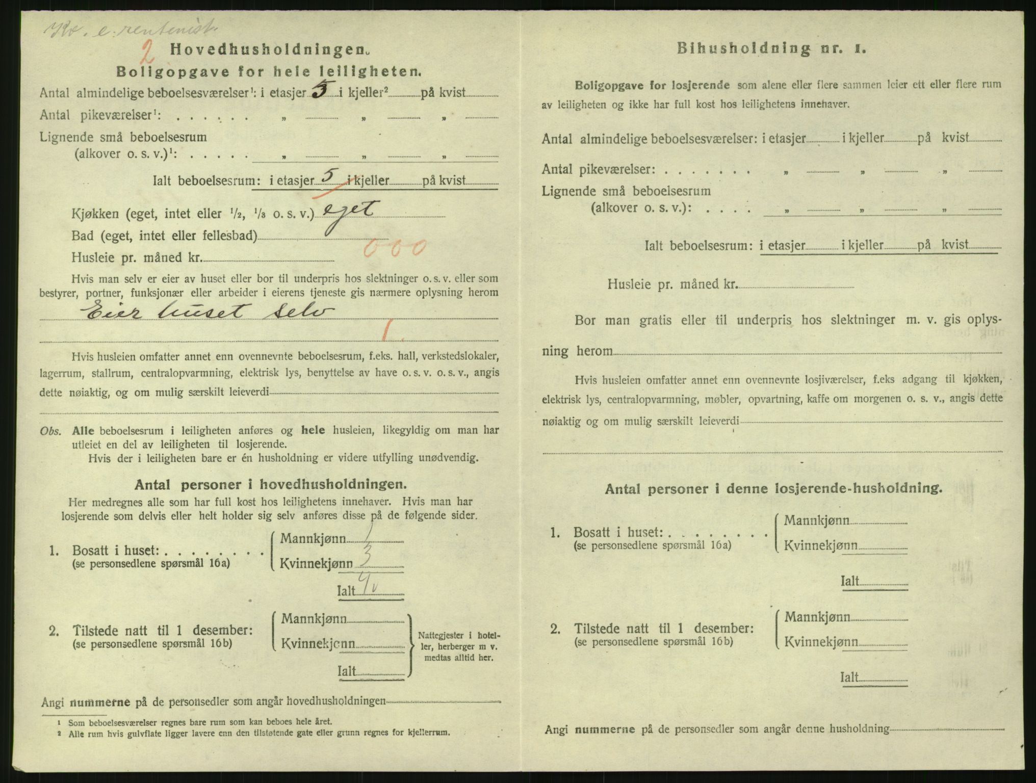 SAK, 1920 census for Risør, 1920, p. 2288