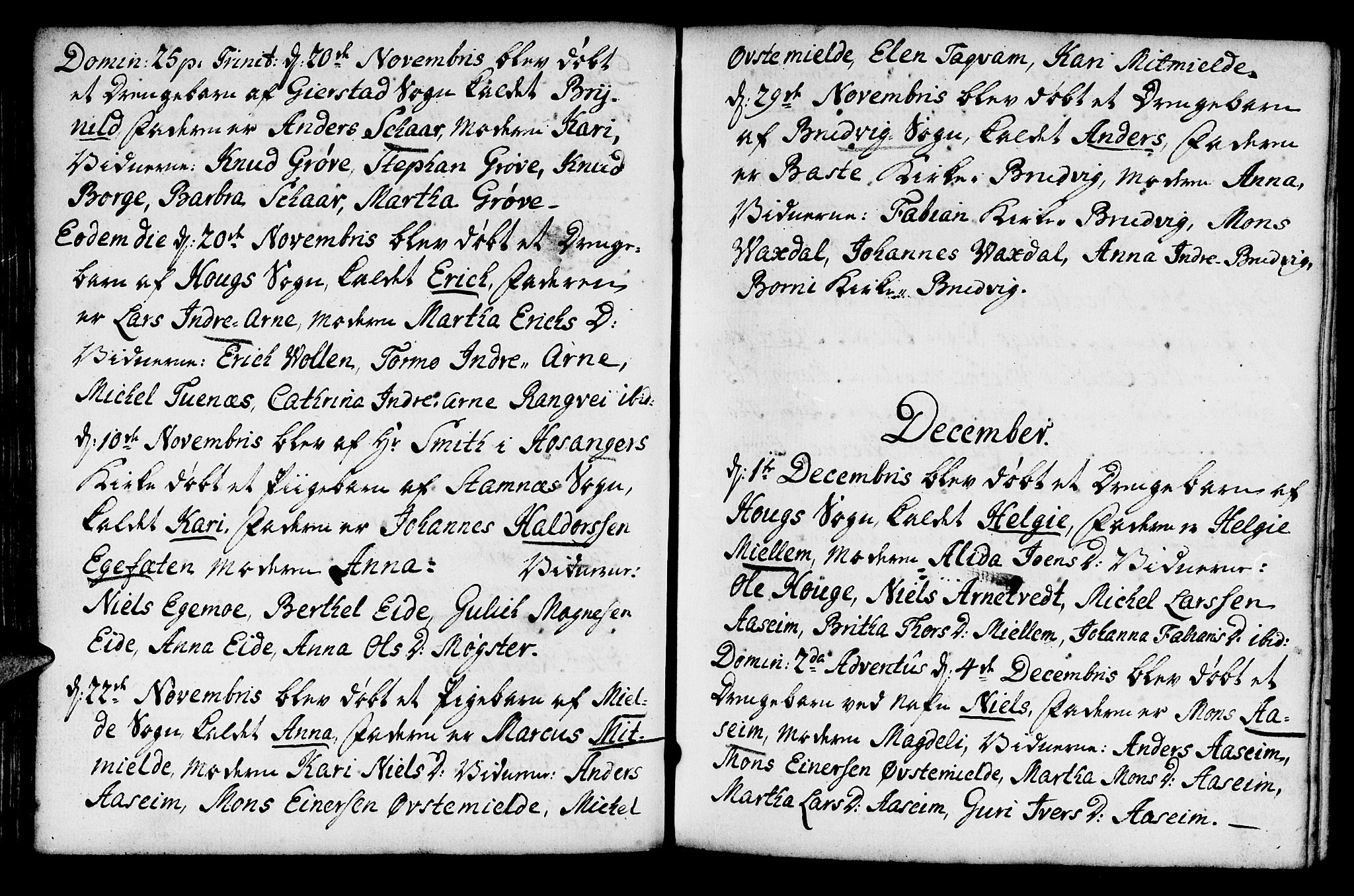 Haus sokneprestembete, AV/SAB-A-75601/H/Haa: Parish register (official) no. A 8, 1754-1769, p. 69