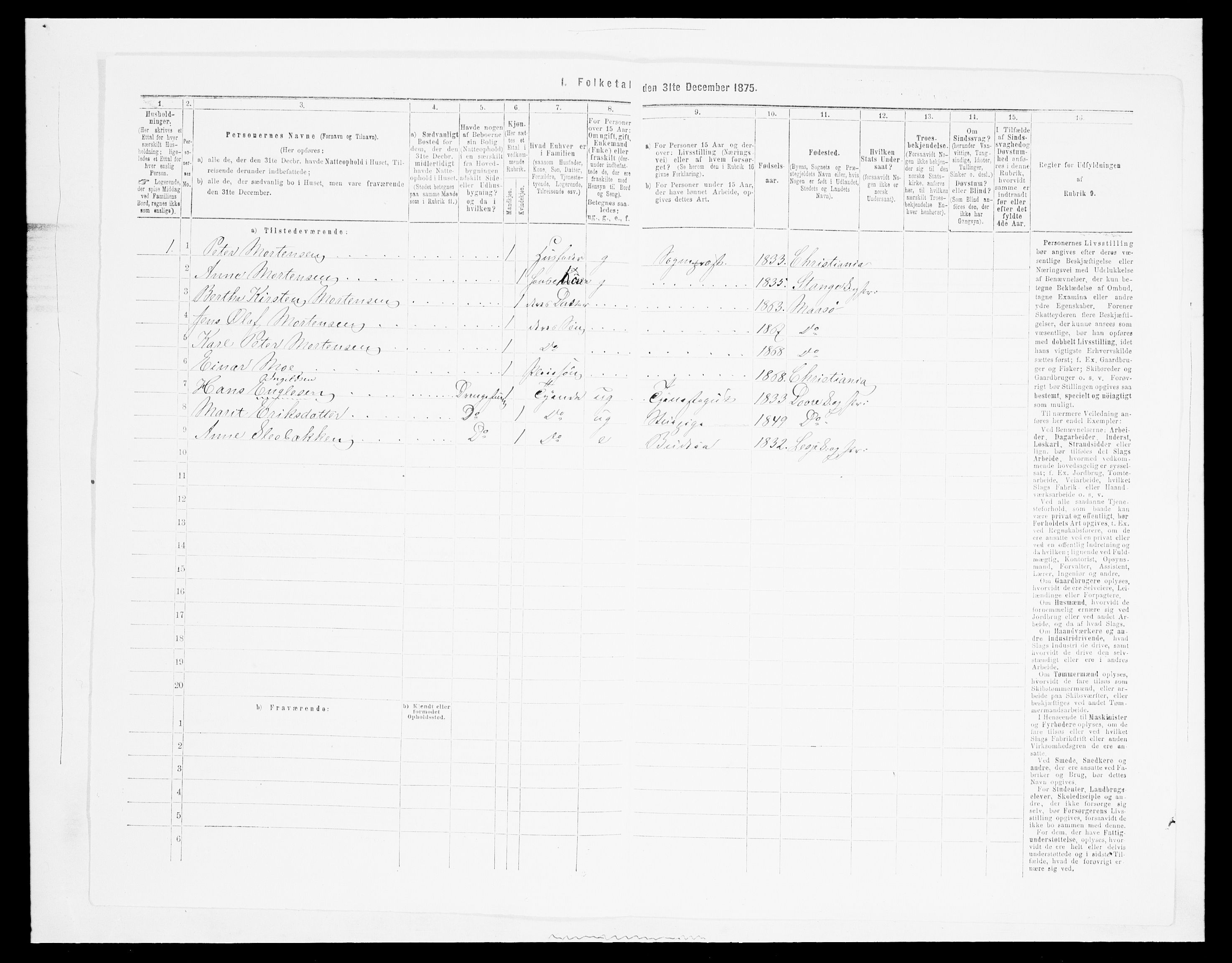 SAH, 1875 census for 0511P Dovre, 1875, p. 489