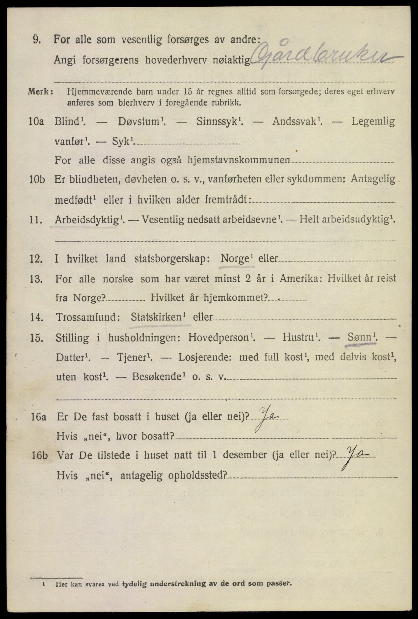 SAKO, 1920 census for Røyken, 1920, p. 3609
