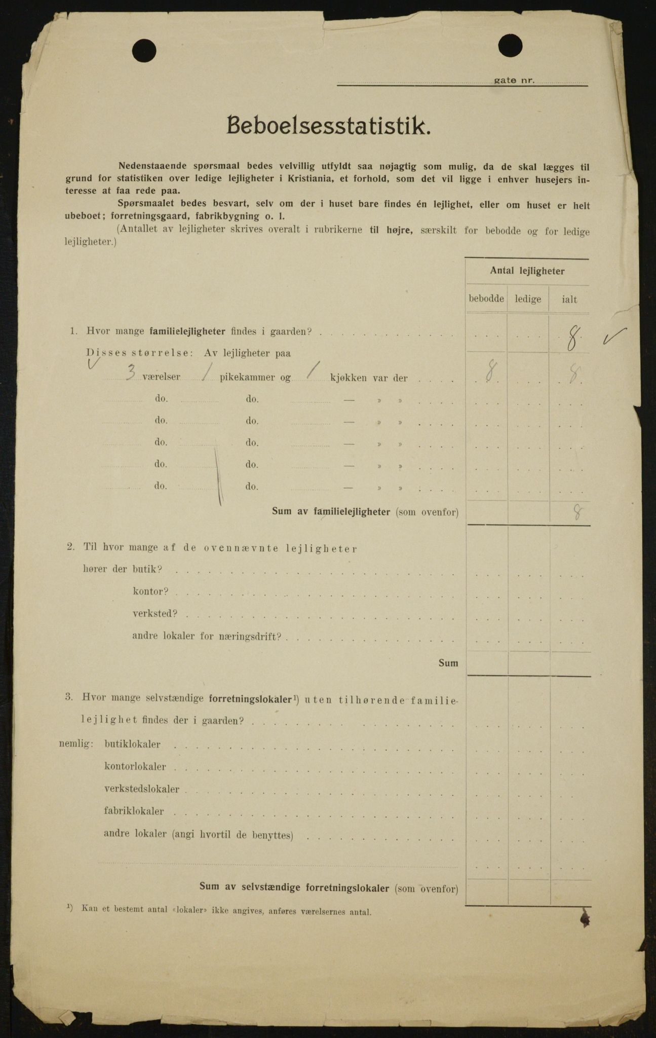 OBA, Municipal Census 1909 for Kristiania, 1909, p. 118941