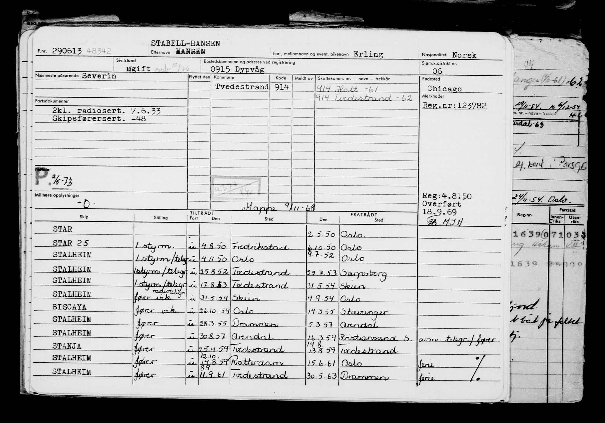 Direktoratet for sjømenn, AV/RA-S-3545/G/Gb/L0113: Hovedkort, 1913, p. 577