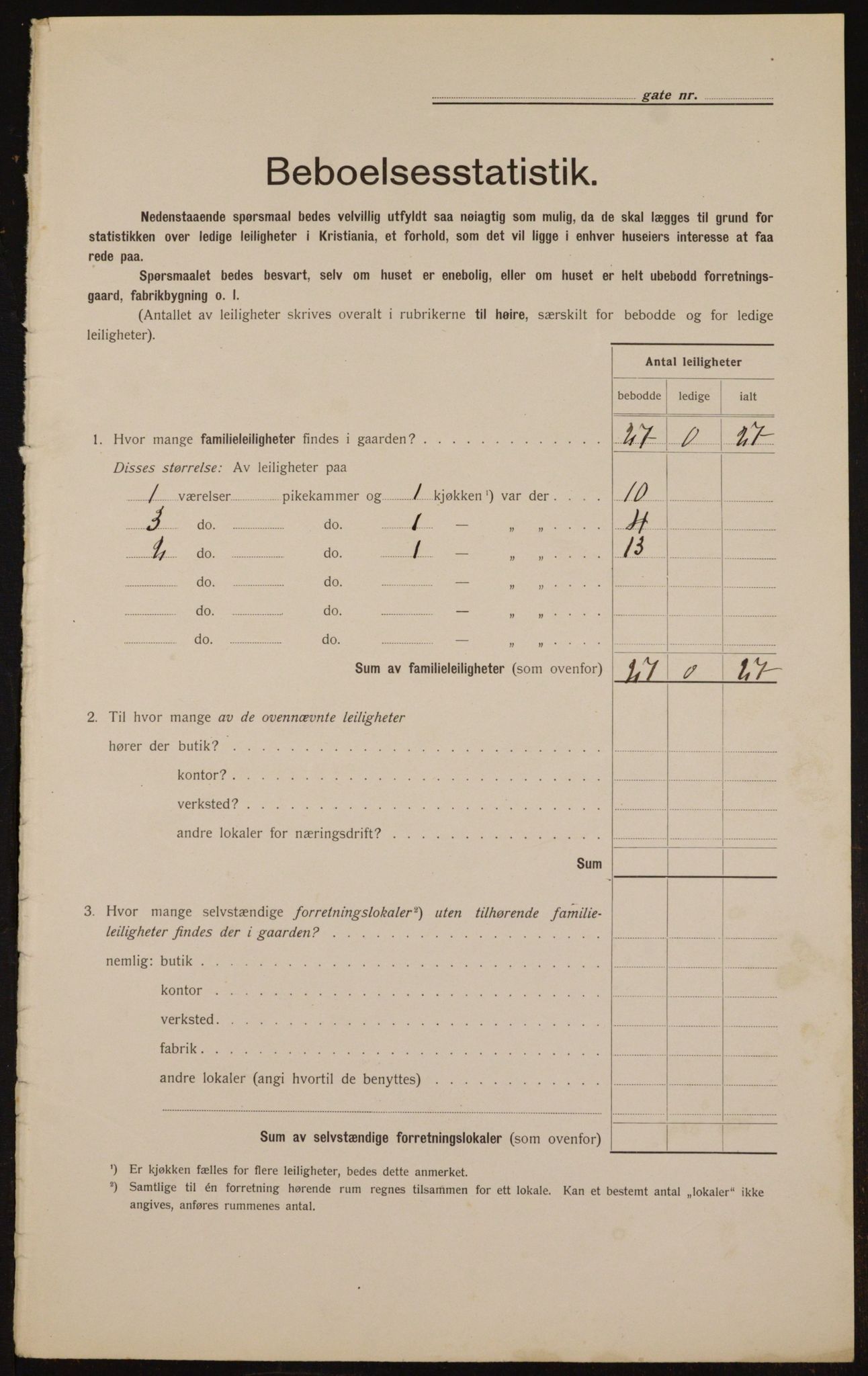 OBA, Municipal Census 1912 for Kristiania, 1912, p. 6436