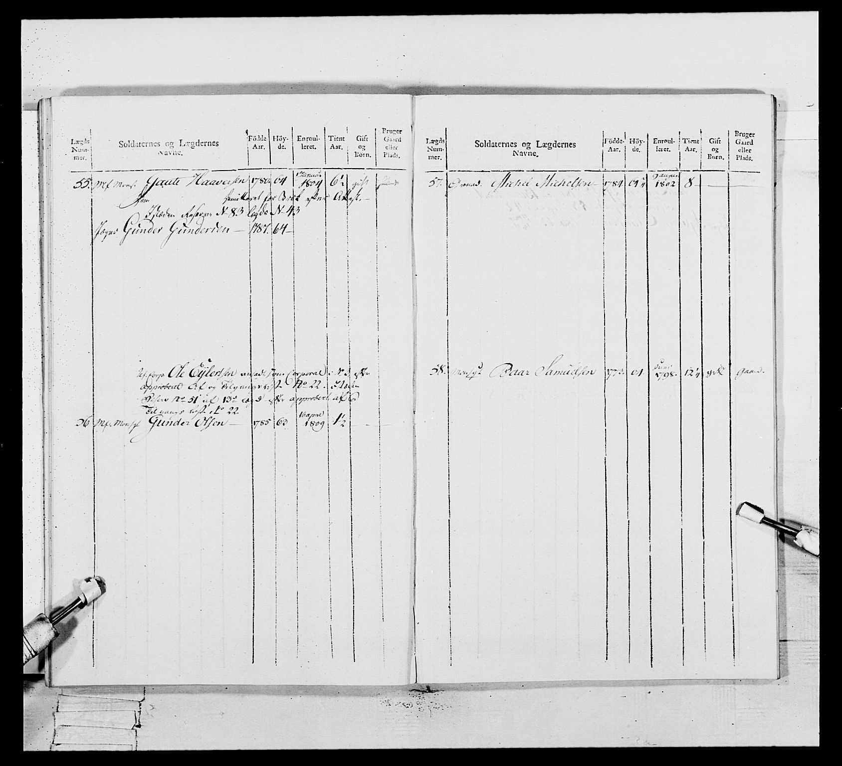 Generalitets- og kommissariatskollegiet, Det kongelige norske kommissariatskollegium, AV/RA-EA-5420/E/Eh/L0111: Vesterlenske nasjonale infanteriregiment, 1810, p. 364