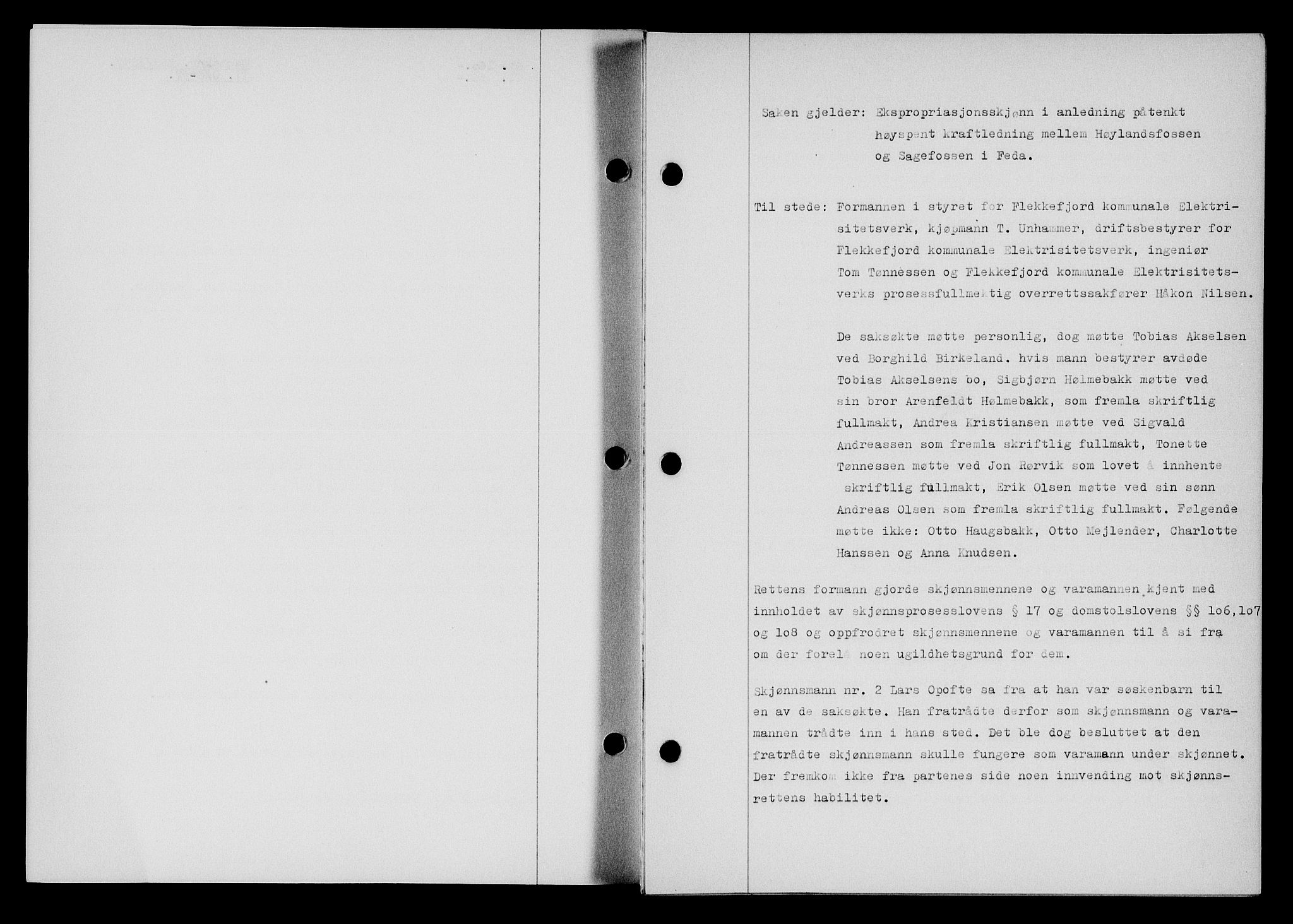 Flekkefjord sorenskriveri, AV/SAK-1221-0001/G/Gb/Gba/L0062: Mortgage book no. A-10, 1947-1947, Diary no: : 530/1947