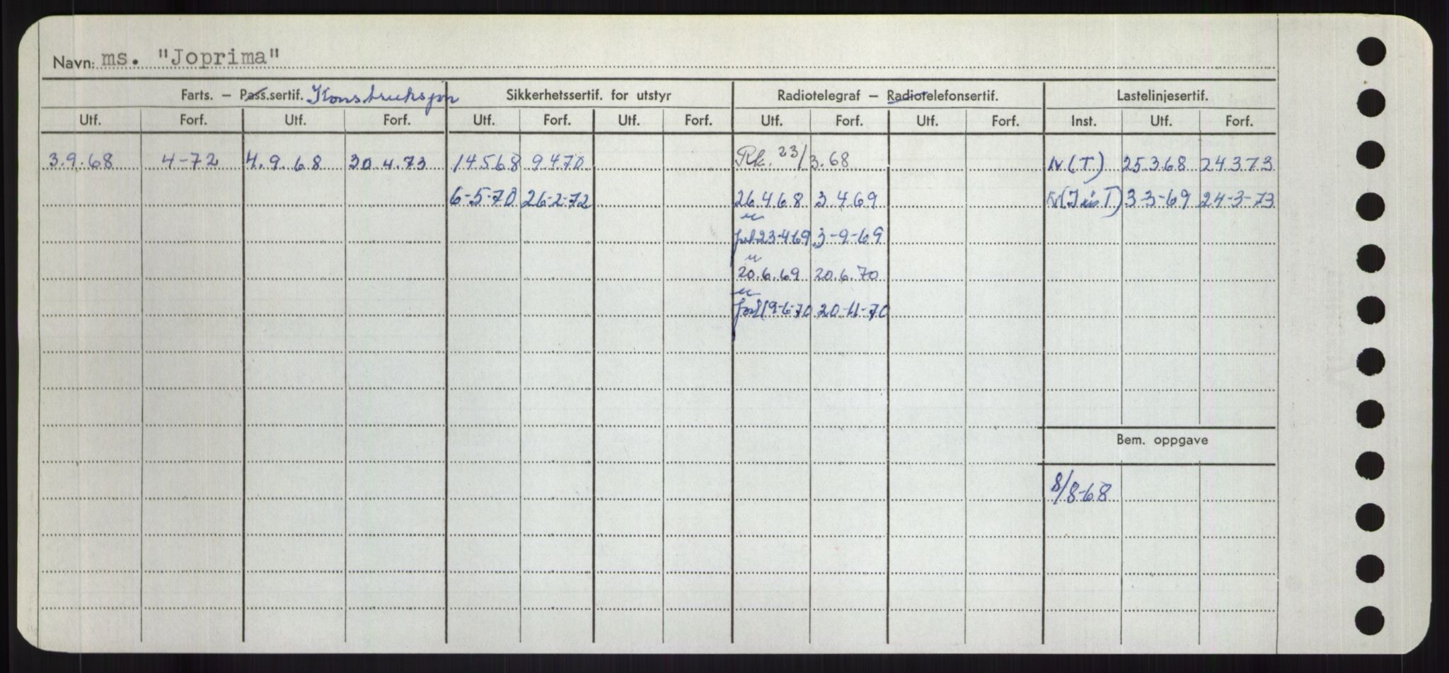 Sjøfartsdirektoratet med forløpere, Skipsmålingen, AV/RA-S-1627/H/Hd/L0019: Fartøy, J, p. 556