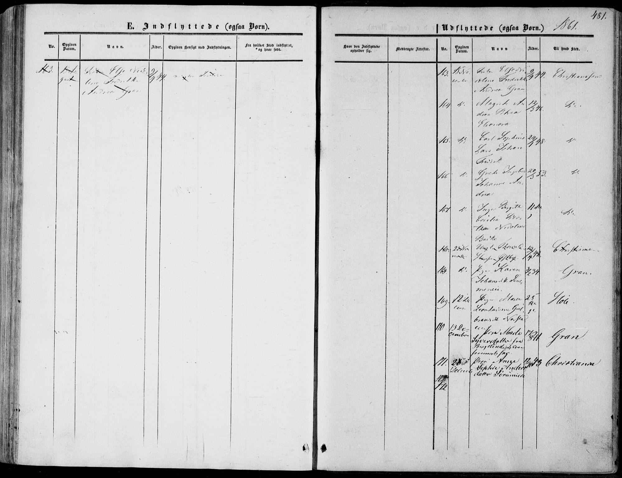 Norderhov kirkebøker, SAKO/A-237/F/Fa/L0012: Parish register (official) no. 12, 1856-1865, p. 481