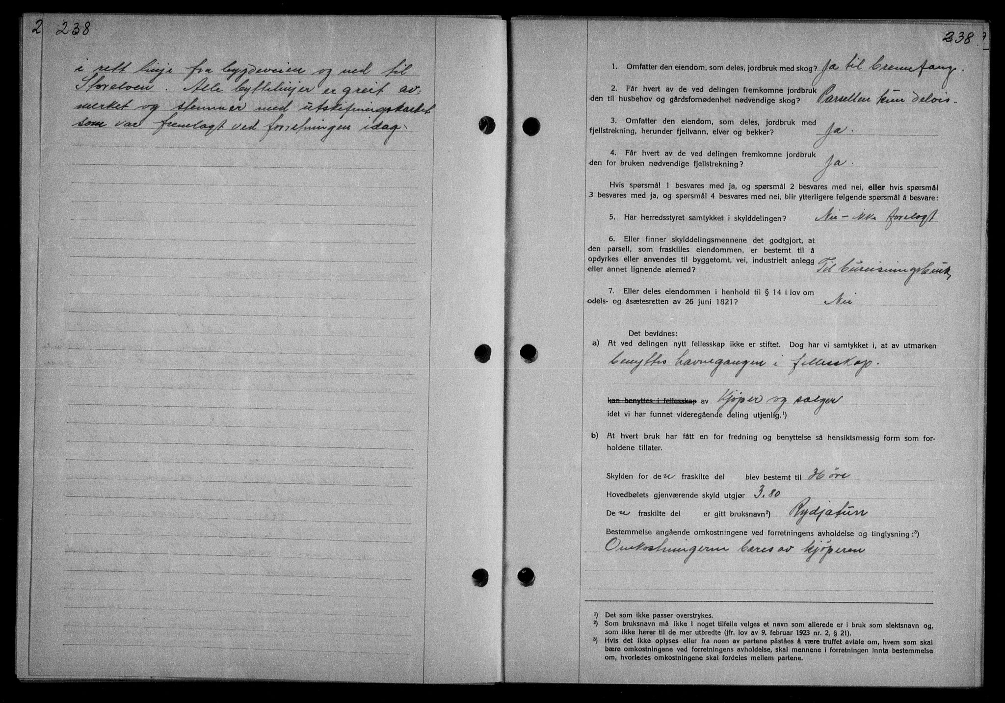 Nordmøre sorenskriveri, AV/SAT-A-4132/1/2/2Ca/L0087: Mortgage book no. 77, 1935-1936, Deed date: 10.02.1936