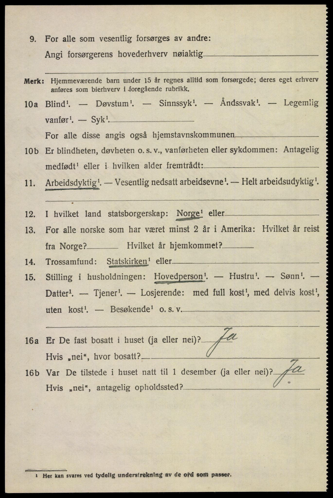 SAKO, 1920 census for Andebu, 1920, p. 4813