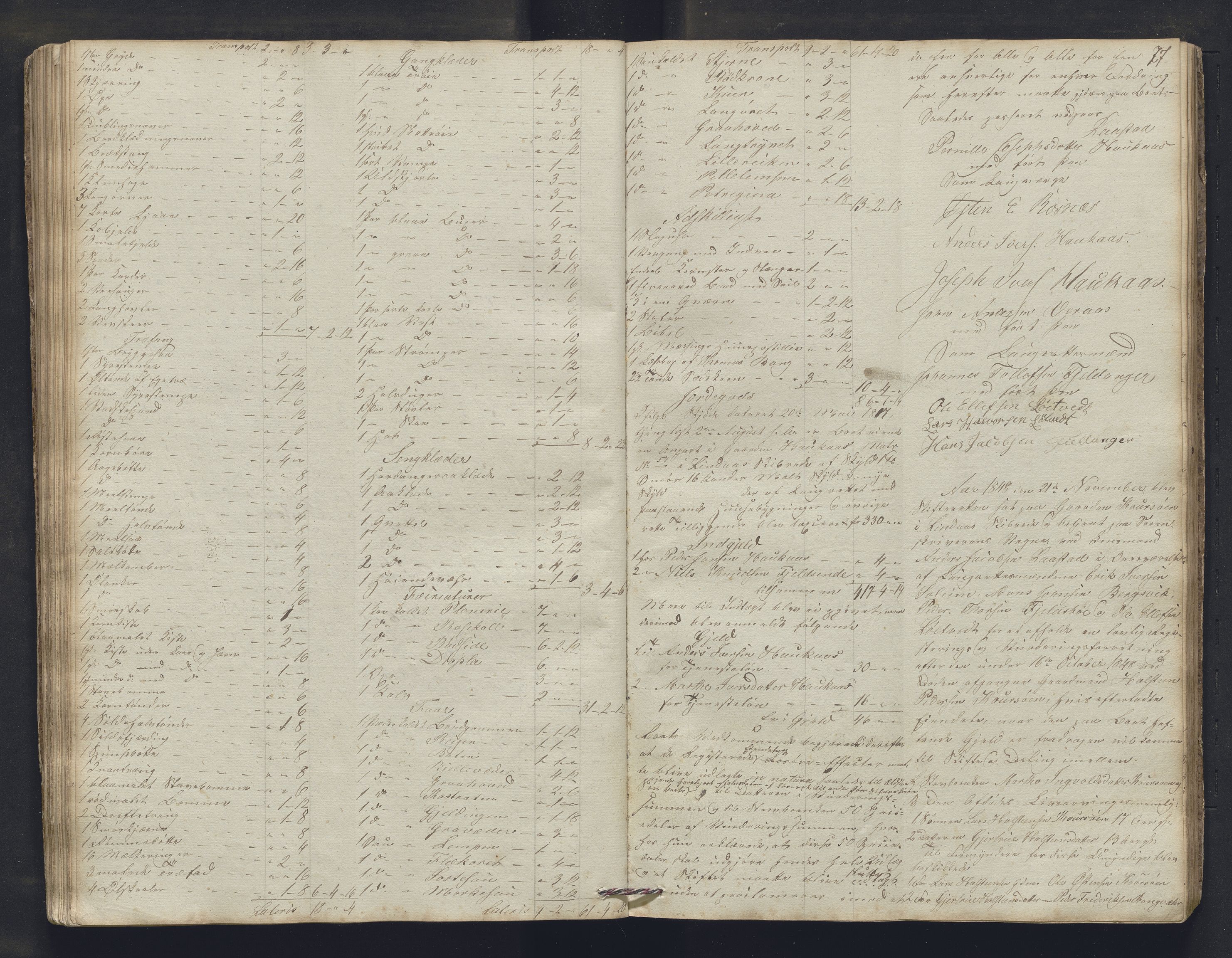 Nordhordland sorenskrivar, AV/SAB-A-2901/1/H/Hb/L0015: Registreringsprotokollar, 1846-1850, p. 77