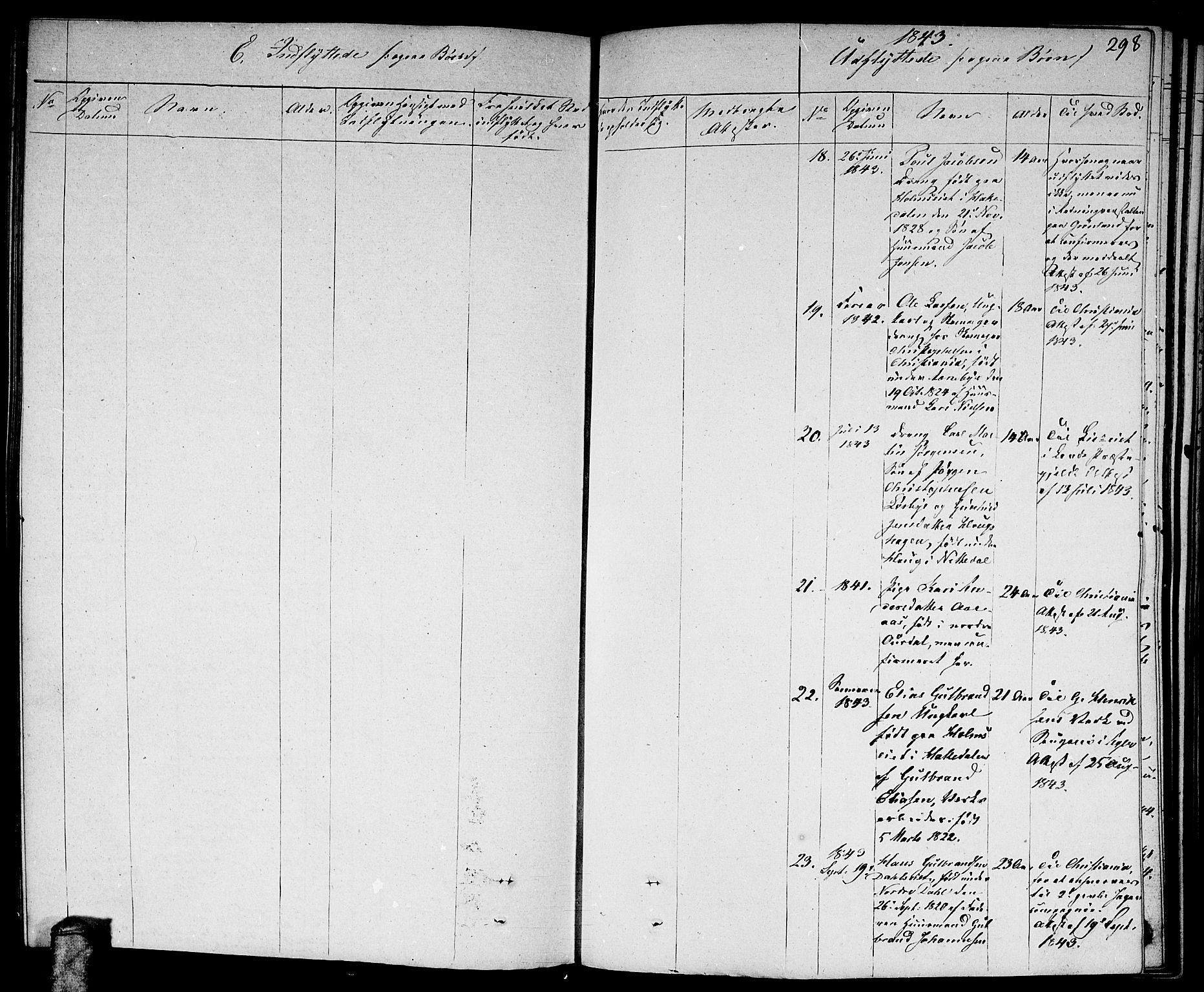 Nittedal prestekontor Kirkebøker, AV/SAO-A-10365a/F/Fa/L0004: Parish register (official) no. I 4, 1836-1849, p. 298