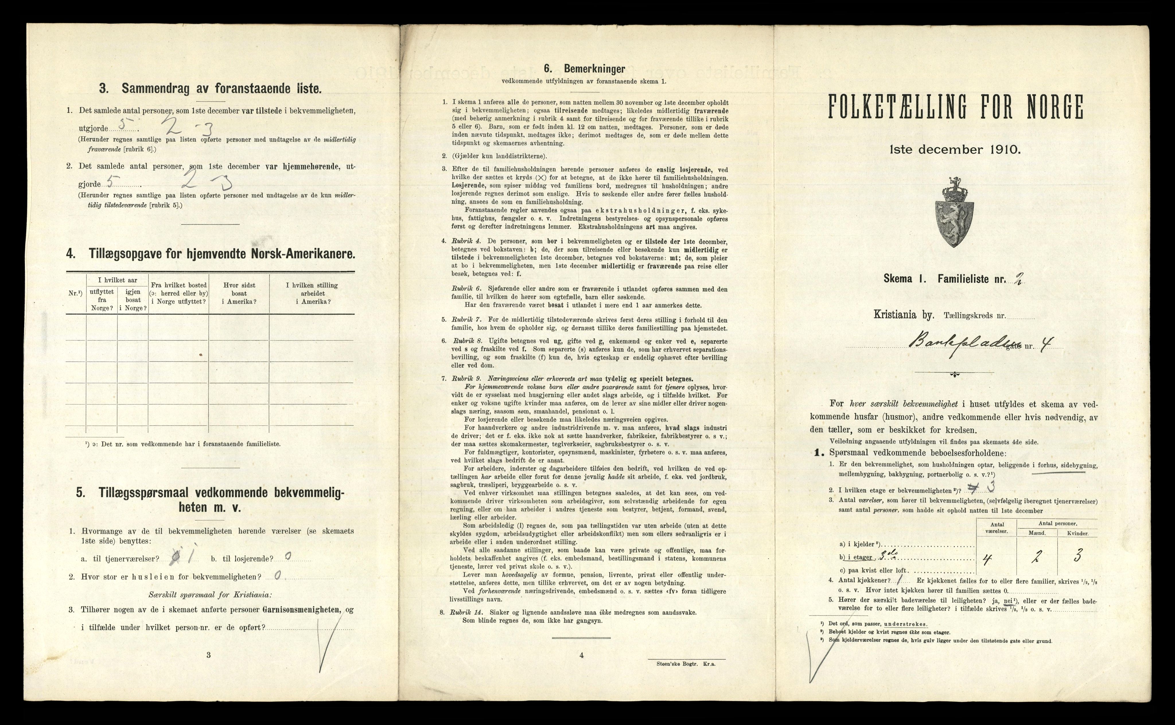 RA, 1910 census for Kristiania, 1910, p. 4509