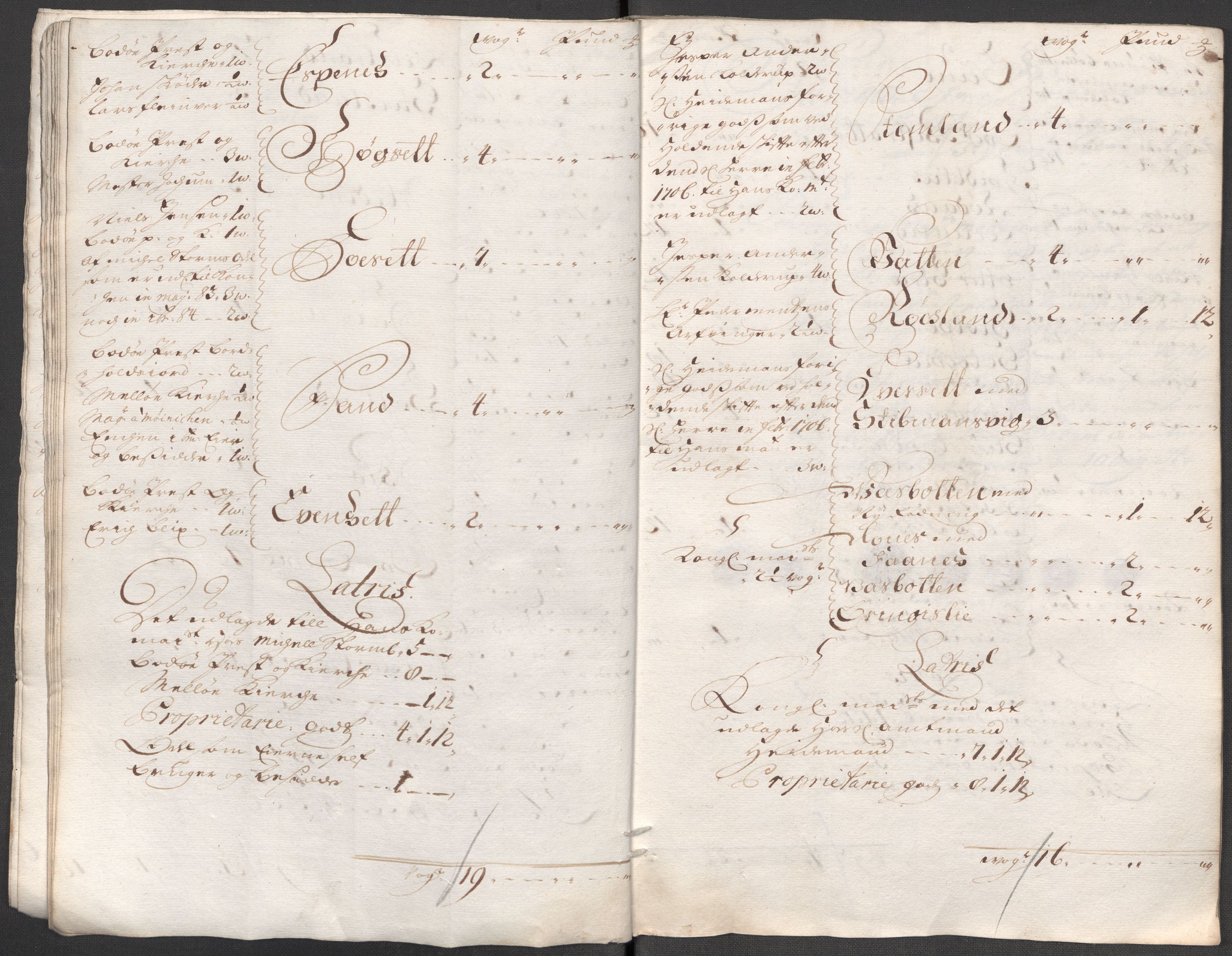 Rentekammeret inntil 1814, Reviderte regnskaper, Fogderegnskap, RA/EA-4092/R66/L4583: Fogderegnskap Salten, 1713, p. 33