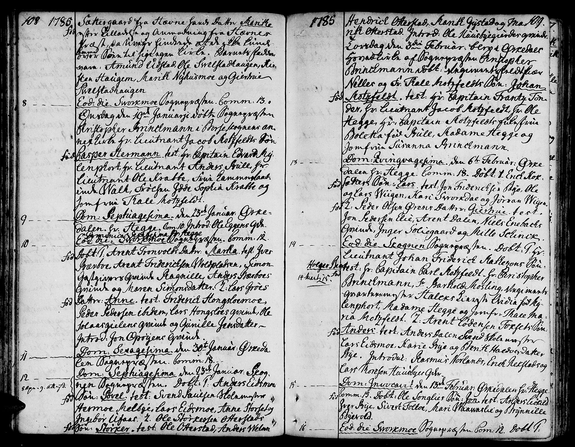 Ministerialprotokoller, klokkerbøker og fødselsregistre - Sør-Trøndelag, SAT/A-1456/668/L0802: Parish register (official) no. 668A02, 1776-1799, p. 108-109