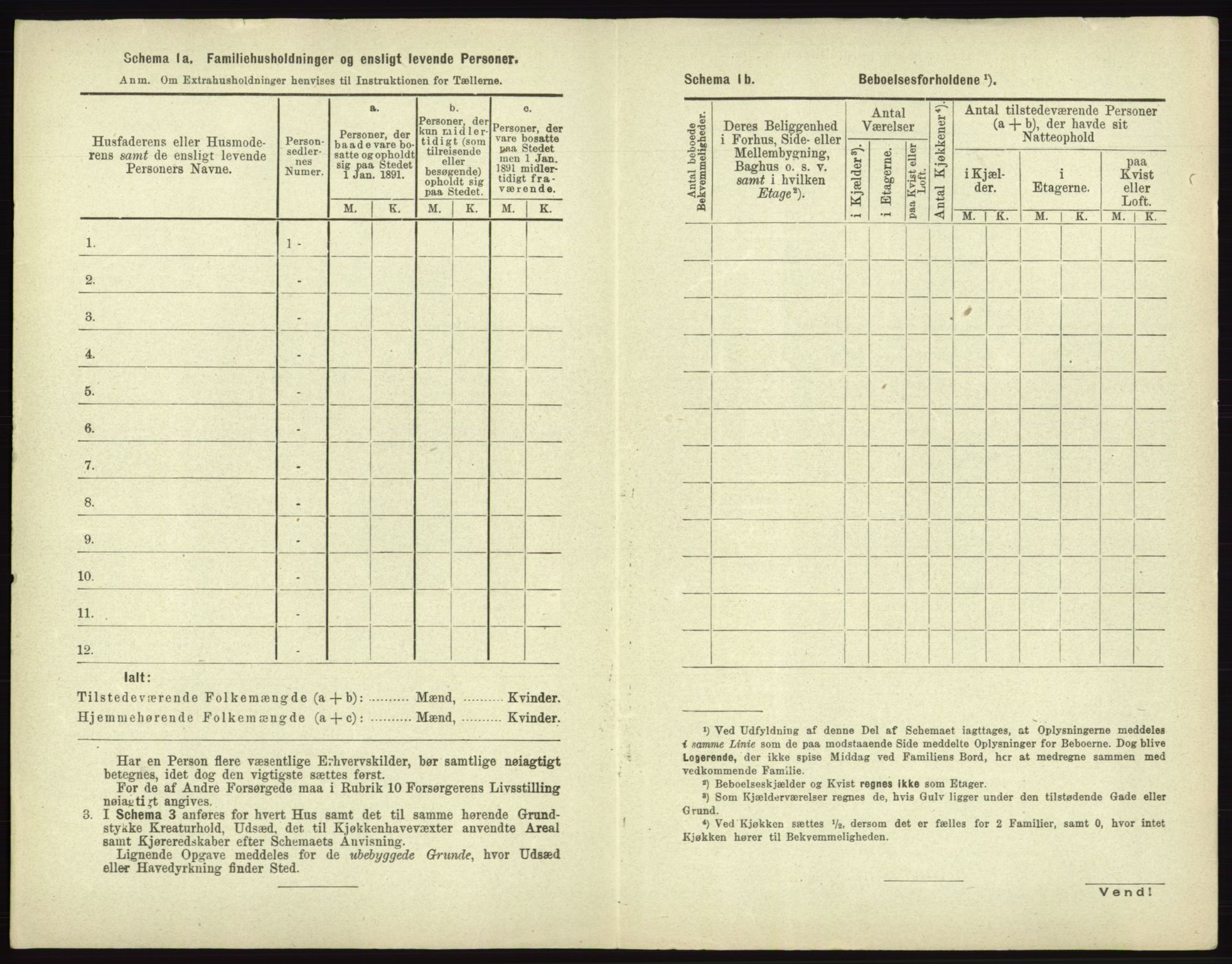 RA, 1891 census for 0101 Fredrikshald, 1891, p. 1237