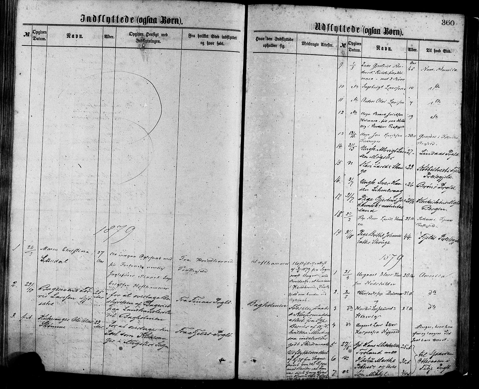 Sund sokneprestembete, SAB/A-99930: Parish register (official) no. A 15, 1867-1881, p. 360