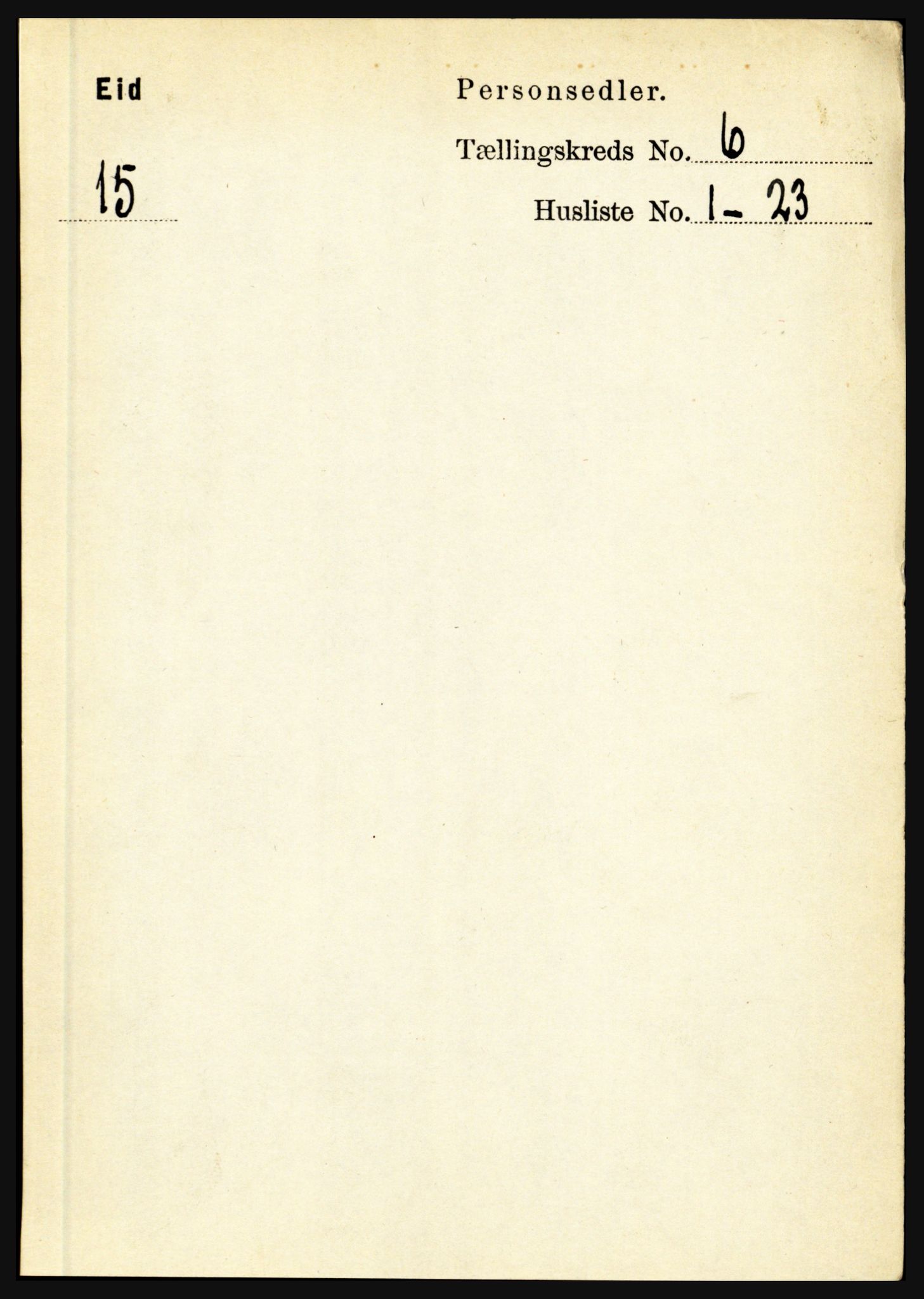 RA, 1891 census for 1443 Eid, 1891, p. 1484