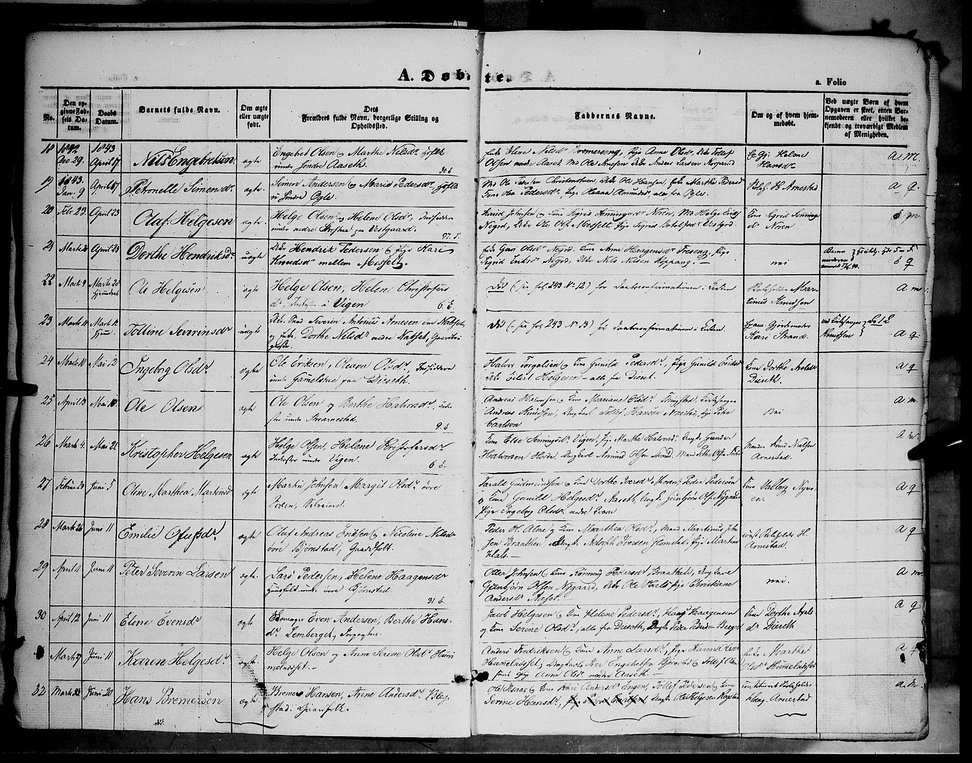 Åmot prestekontor, Hedmark, AV/SAH-PREST-056/H/Ha/Haa/L0006: Parish register (official) no. 6, 1842-1861, p. 9