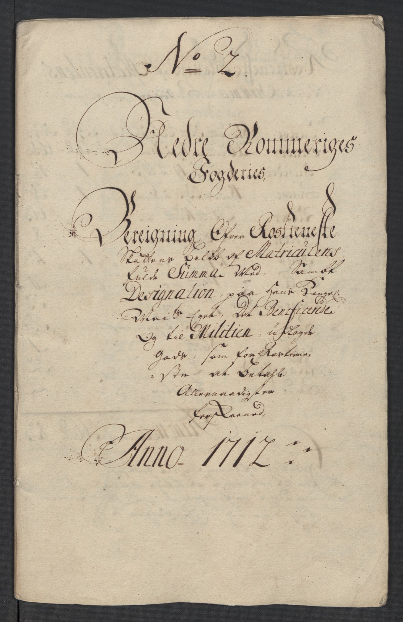 Rentekammeret inntil 1814, Reviderte regnskaper, Fogderegnskap, AV/RA-EA-4092/R11/L0594: Fogderegnskap Nedre Romerike, 1712, p. 85