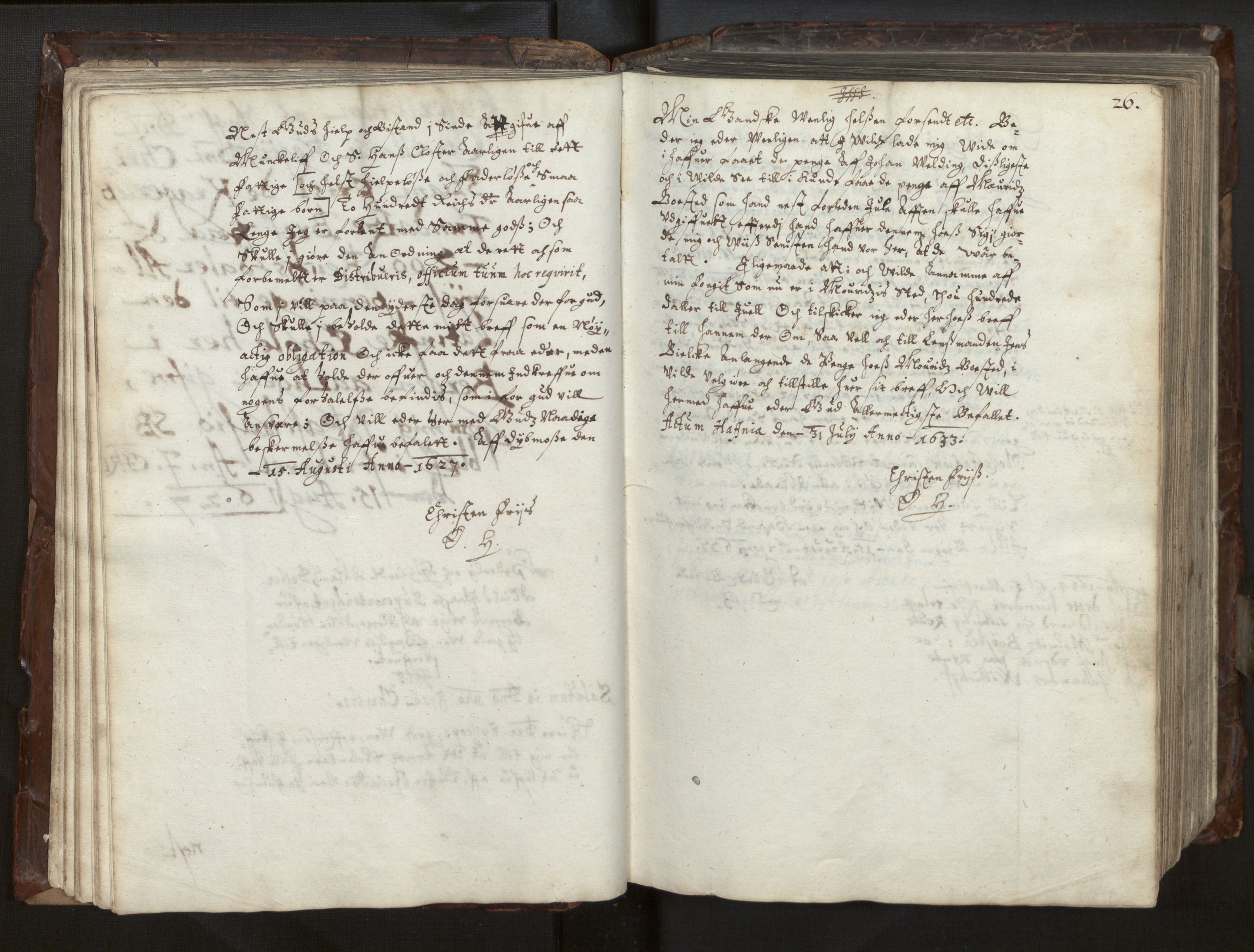 Bjørgvin biskop, AV/SAB-A-5601/Ga/L0014: Jordebøker for geistleg gods og andre rekneskapsprotokollar, 1609-1737, p. 25b-26a