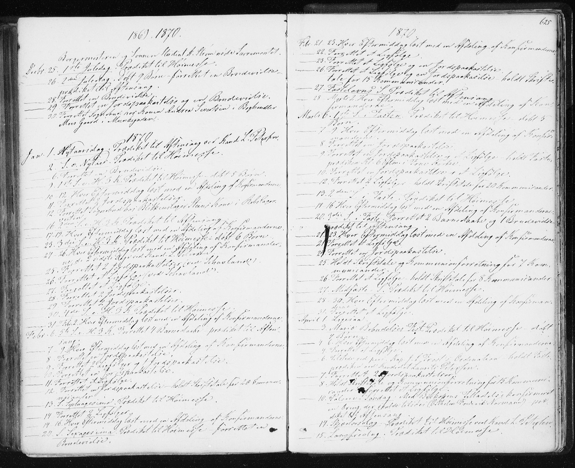 Ministerialprotokoller, klokkerbøker og fødselsregistre - Sør-Trøndelag, SAT/A-1456/601/L0055: Parish register (official) no. 601A23, 1866-1877, p. 625