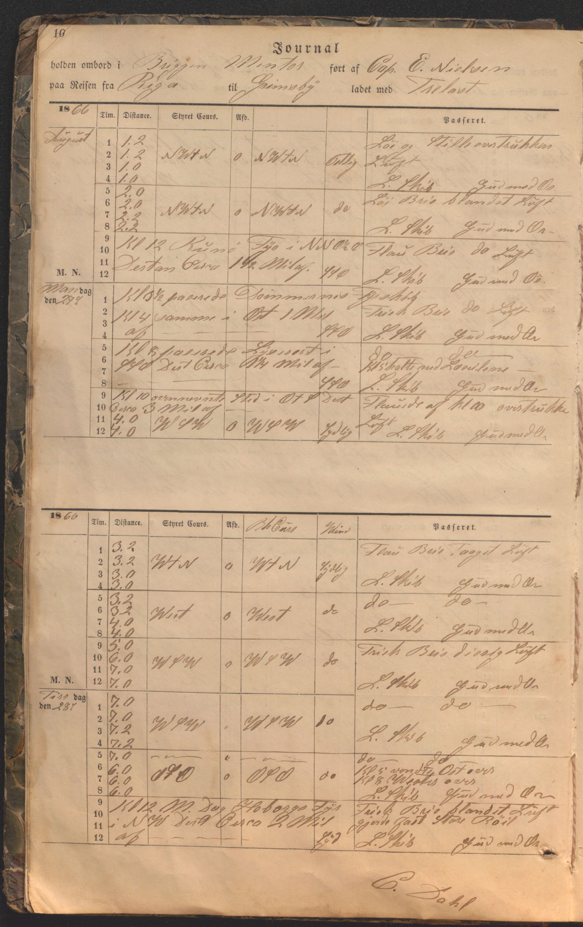 Enkeltstående fartøy, HABI/020/H/Ha, 1866-1869, p. 10