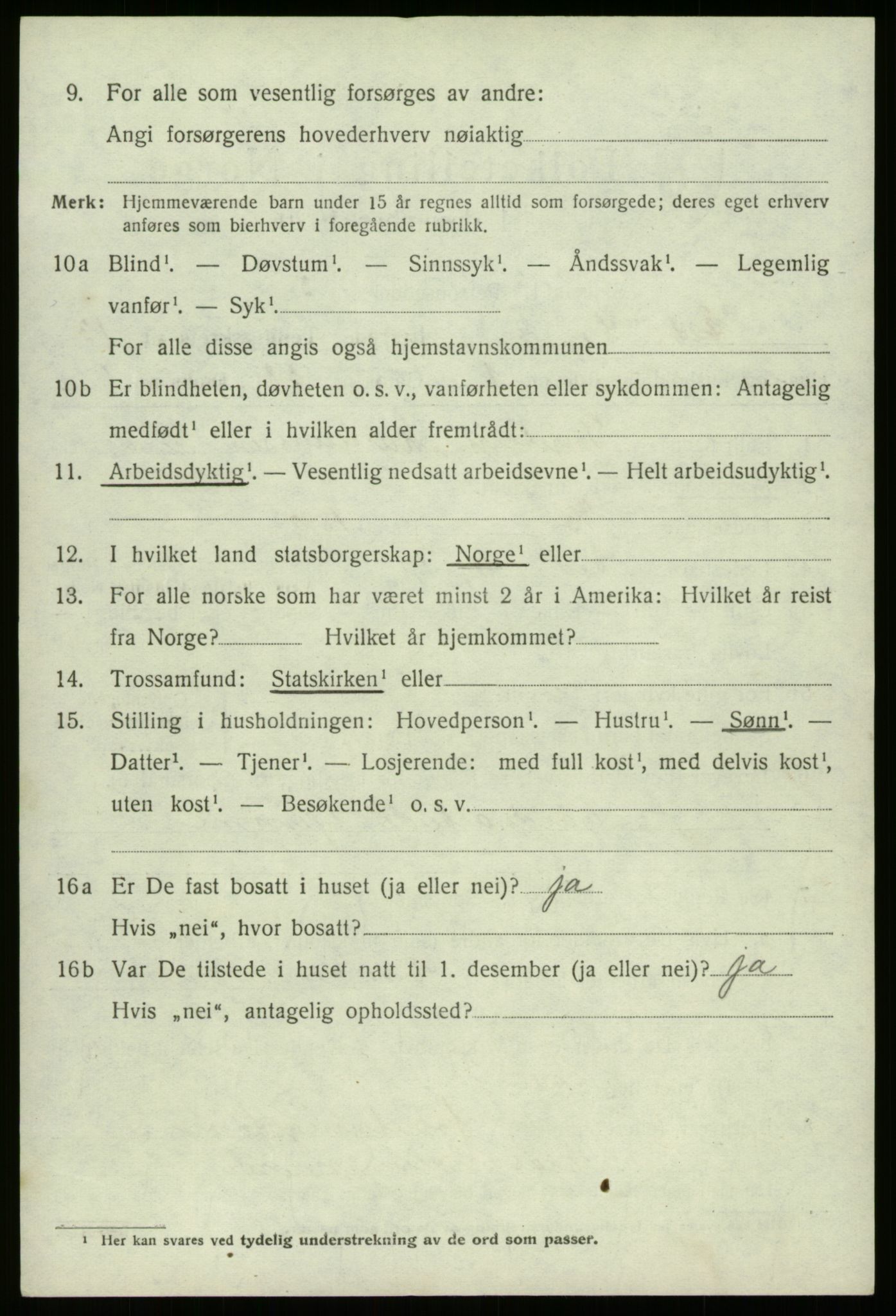 SAB, 1920 census for Eid, 1920, p. 7765