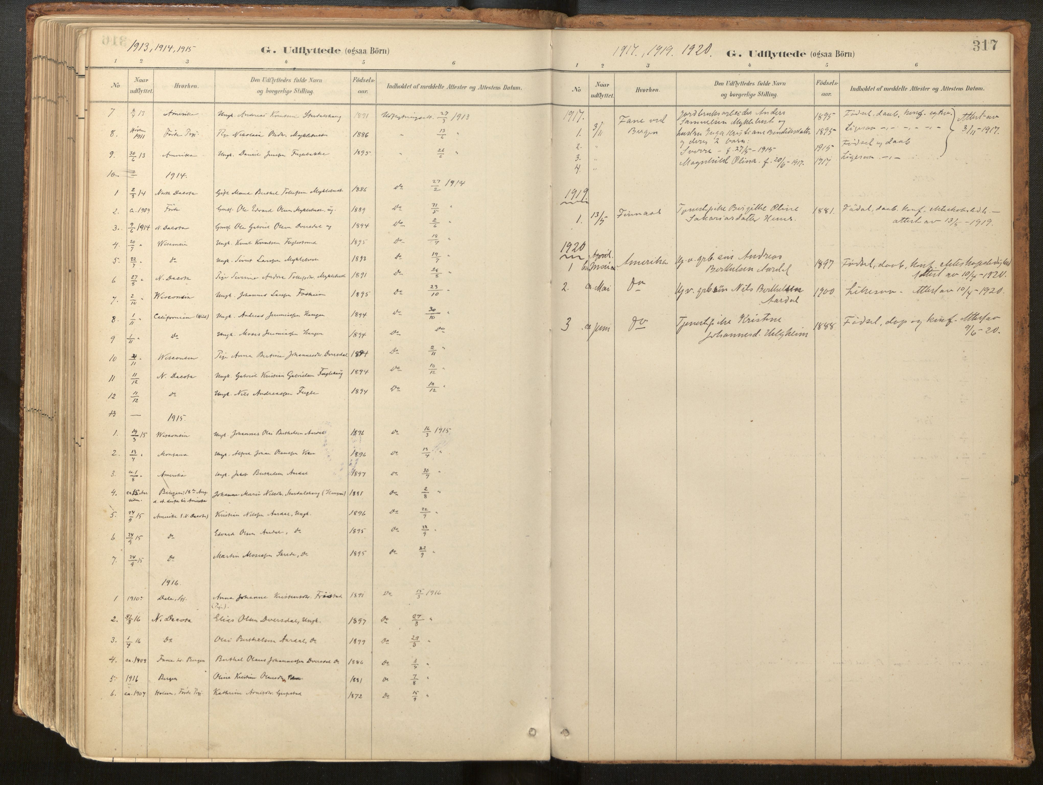 Jølster sokneprestembete, SAB/A-80701/H/Haa/Haac/L0001: Parish register (official) no. C 1, 1882-1928, p. 317