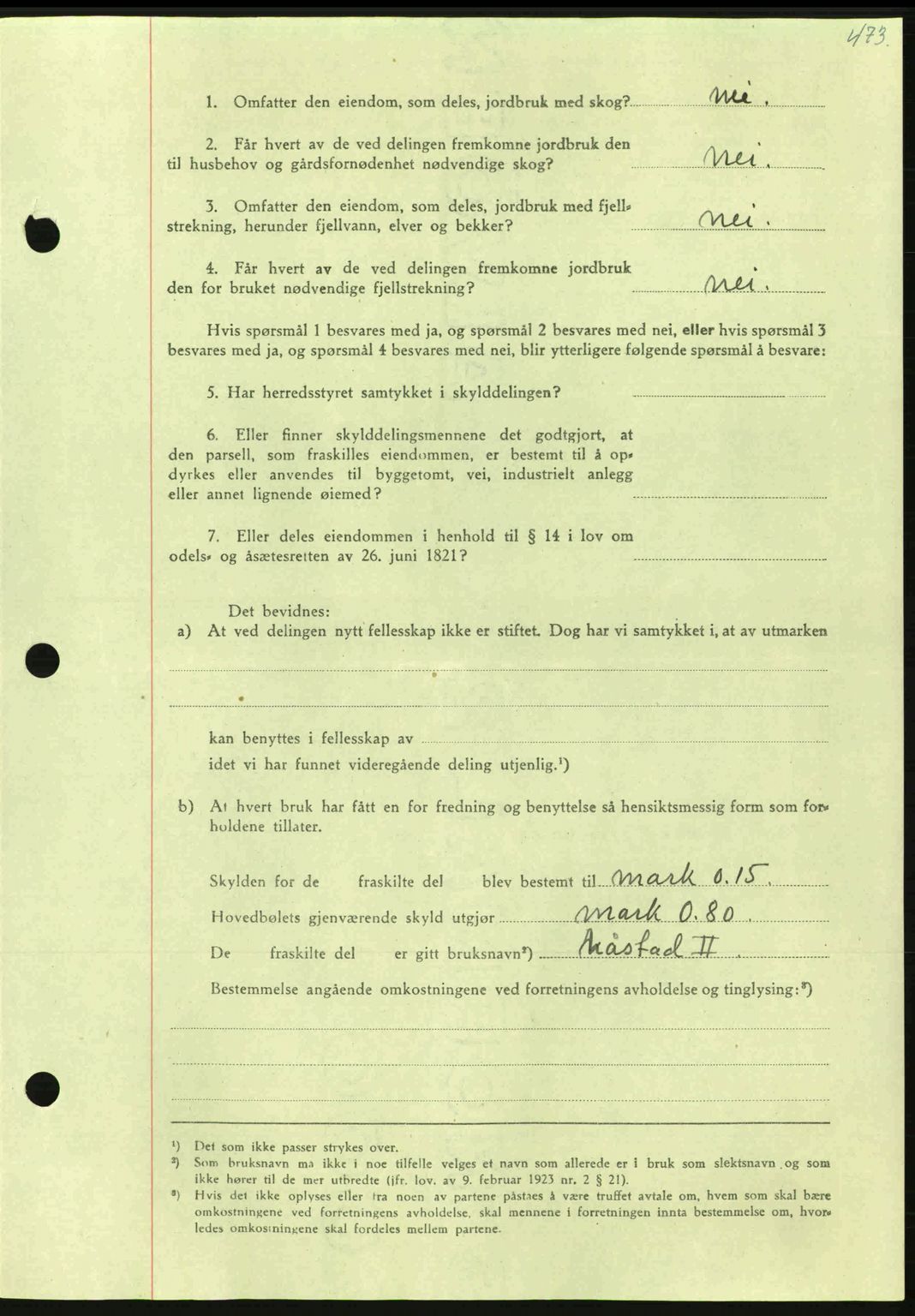 Nordmøre sorenskriveri, AV/SAT-A-4132/1/2/2Ca: Mortgage book no. A100a, 1945-1945, Diary no: : 1628/1945