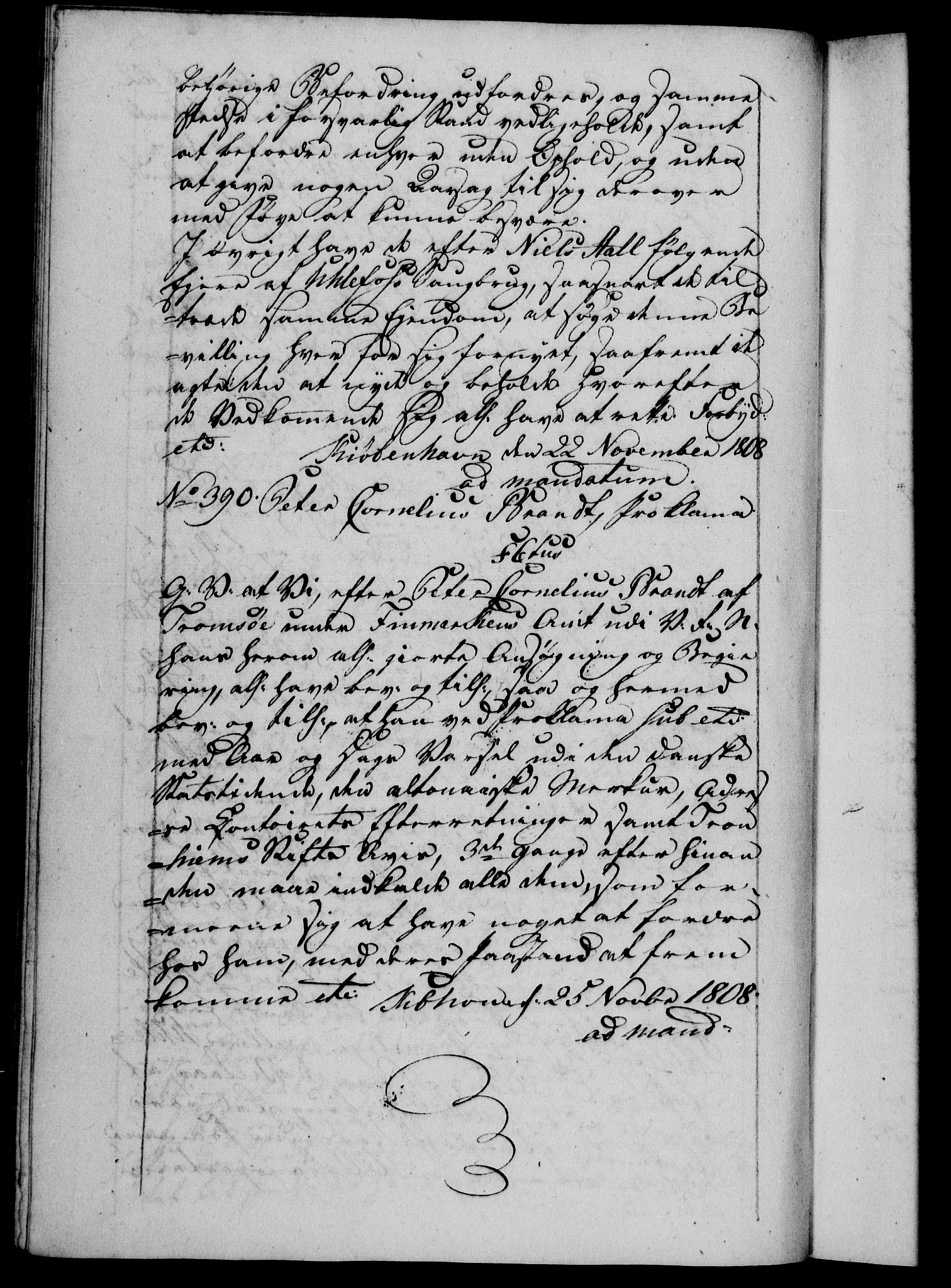 Danske Kanselli 1800-1814, RA/EA-3024/H/Hf/Hfb/Hfba/L0004: Registranter, 1808-1810, p. 102b
