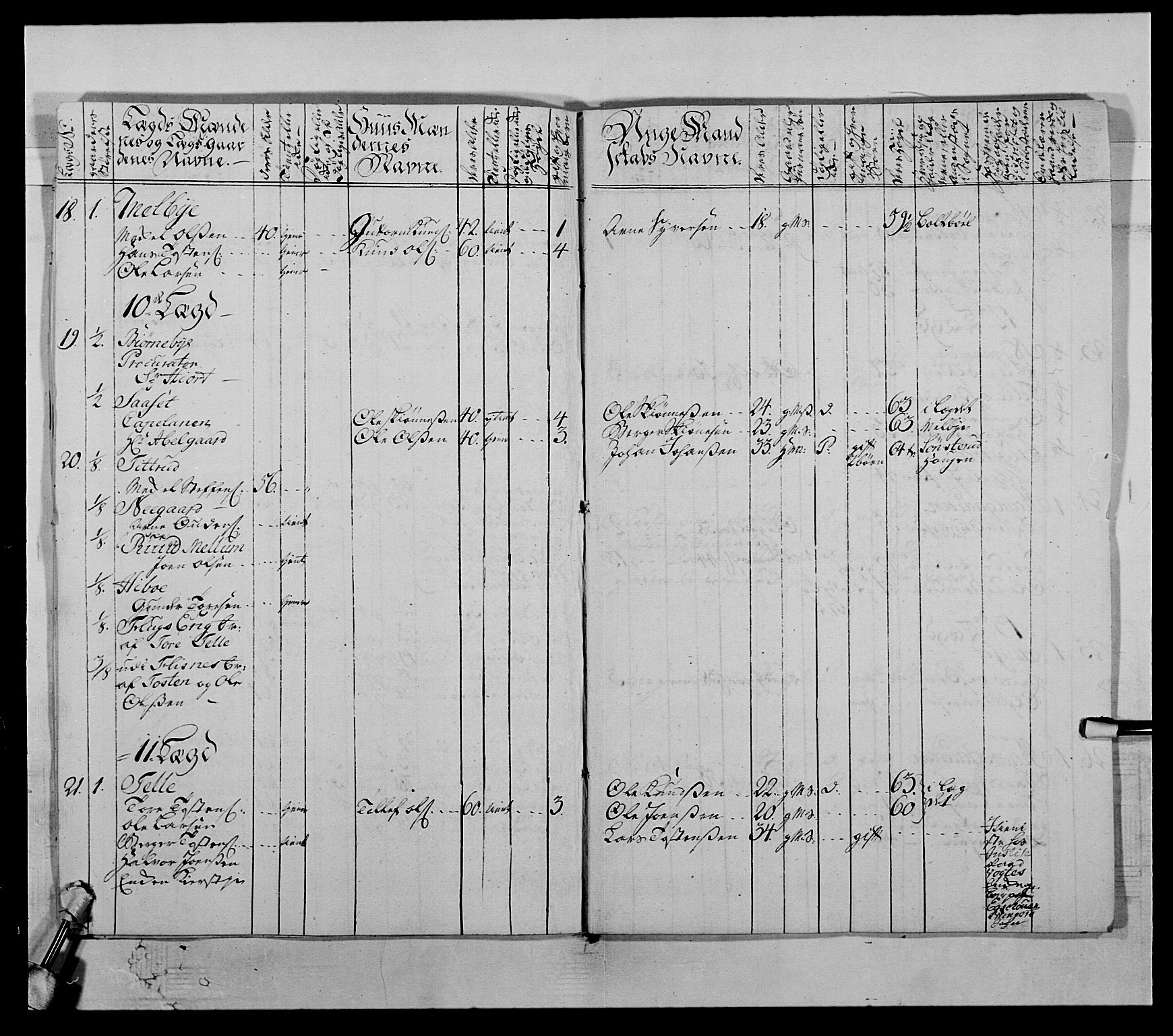 Kommanderende general (KG I) med Det norske krigsdirektorium, AV/RA-EA-5419/E/Ea/L0503b: 1. Opplandske regiment, 1764-1765, p. 12