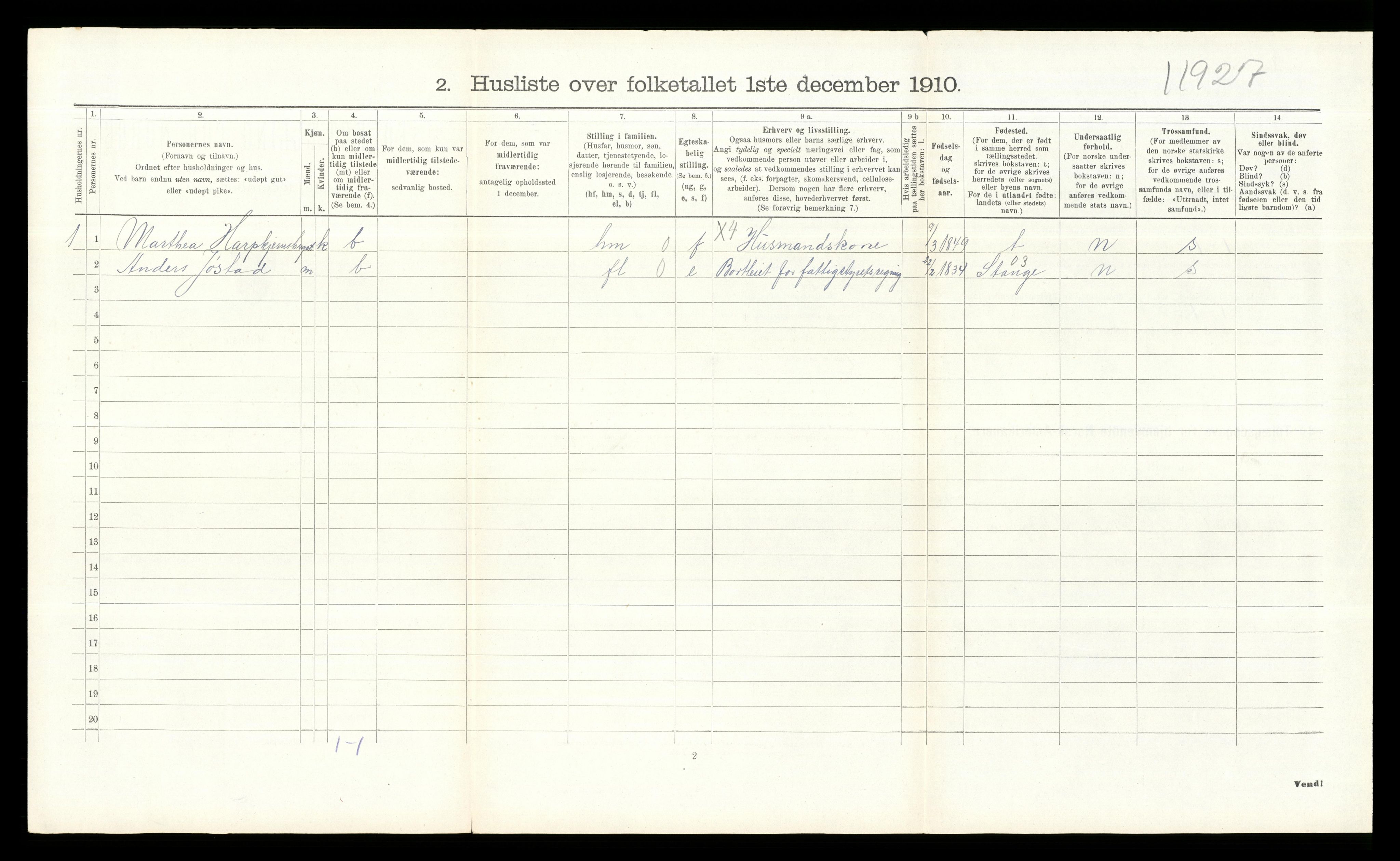 RA, 1910 census for Åmot, 1910, p. 794