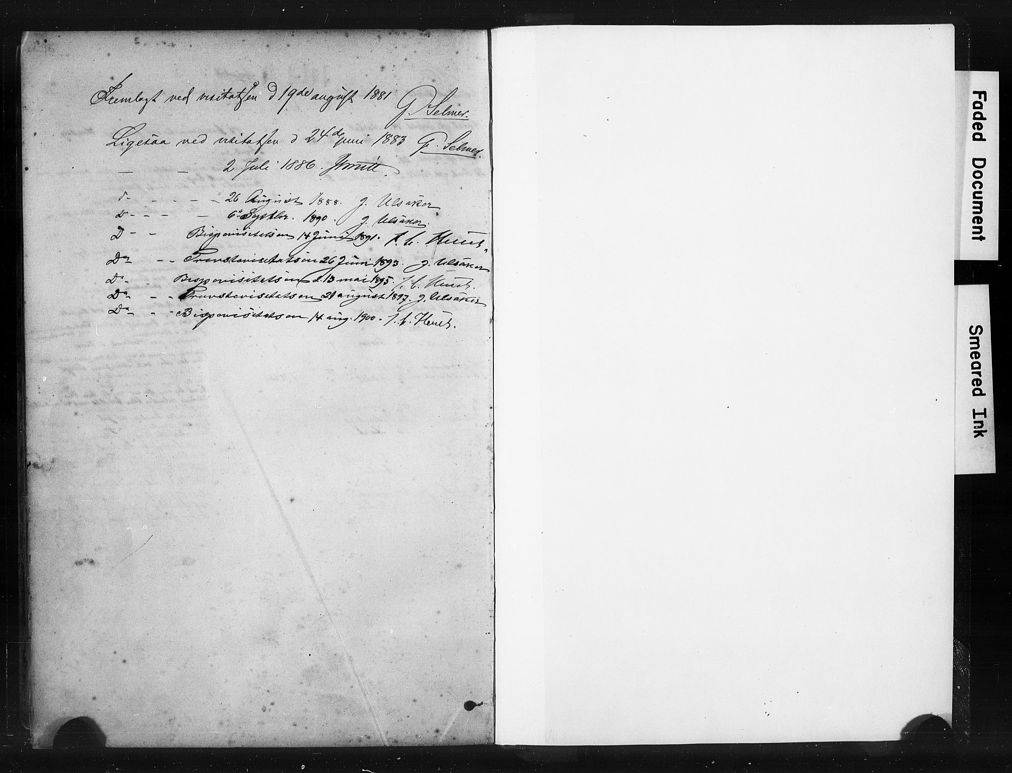 Hjelmeland sokneprestkontor, SAST/A-101843/01/IV/L0014: Parish register (official) no. A 14, 1879-1900