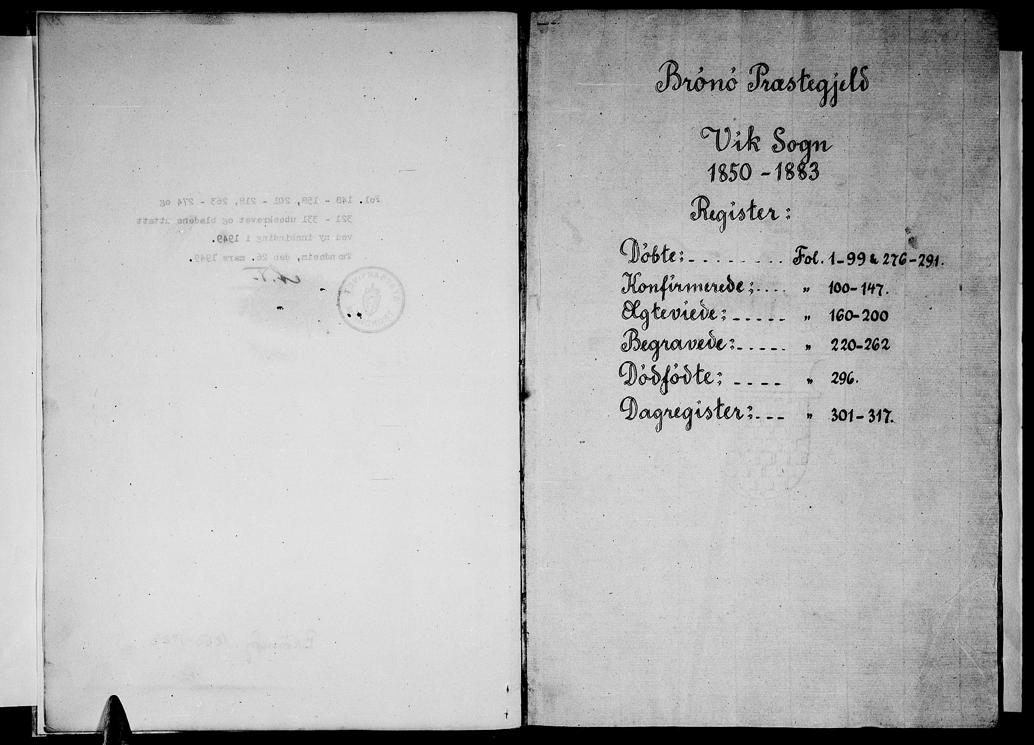 Ministerialprotokoller, klokkerbøker og fødselsregistre - Nordland, AV/SAT-A-1459/812/L0187: Parish register (copy) no. 812C05, 1850-1883