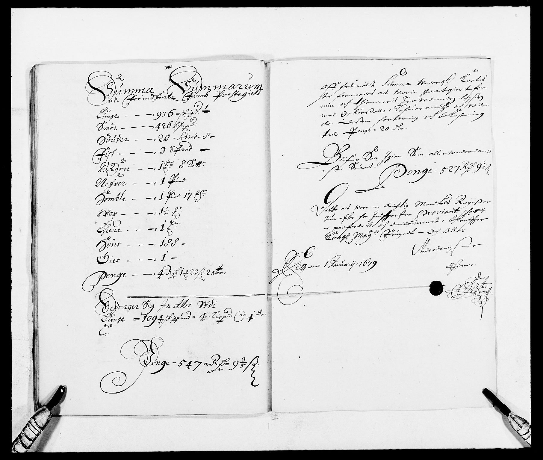 Rentekammeret inntil 1814, Reviderte regnskaper, Fogderegnskap, AV/RA-EA-4092/R12/L0693: Fogderegnskap Øvre Romerike, 1678-1679, p. 241