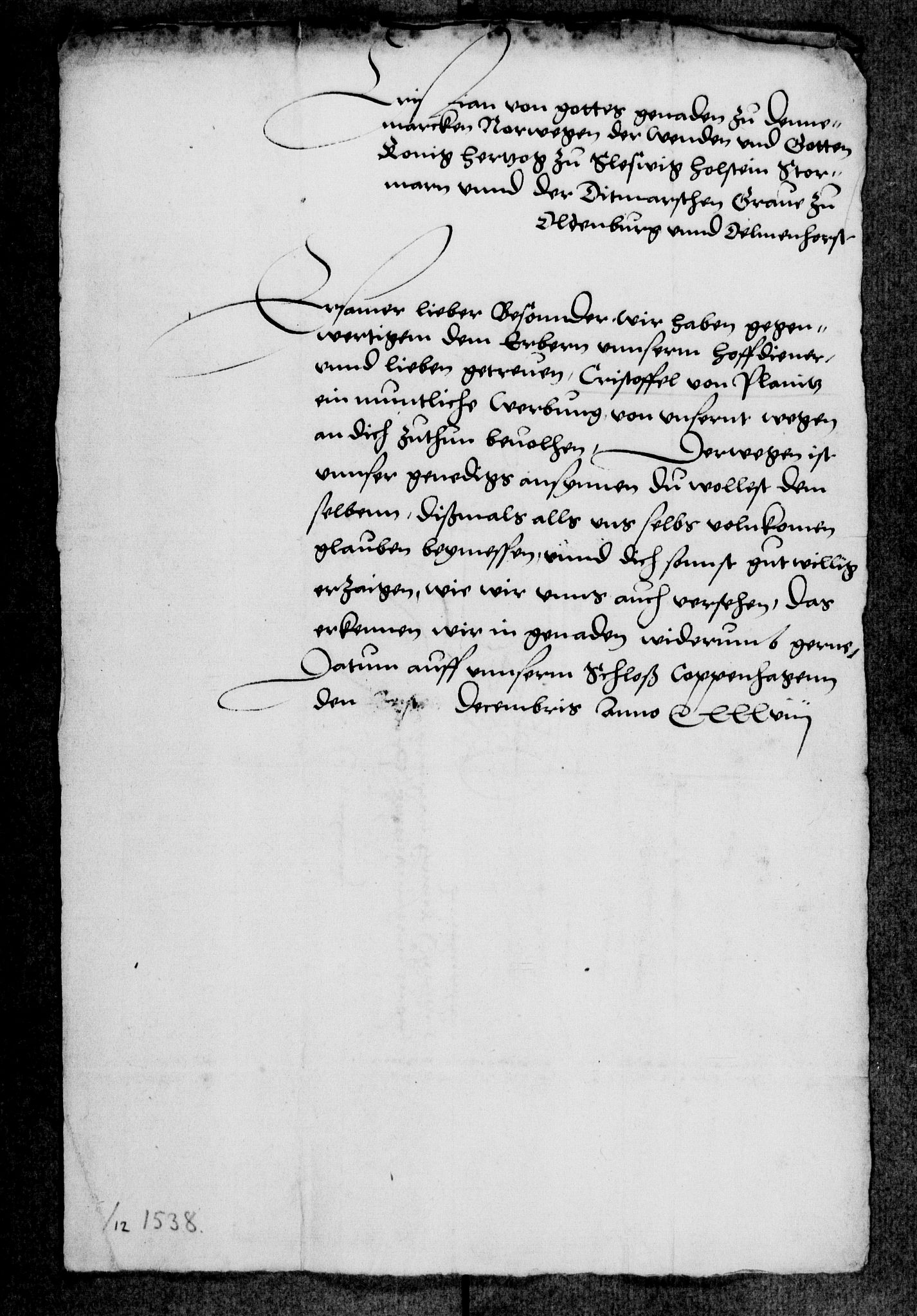 Tyske Kansellis innenrikske avdeling, RA/EA-5864/E/L0002: 3  Bergverkssaker, 1531-1546, p. 62