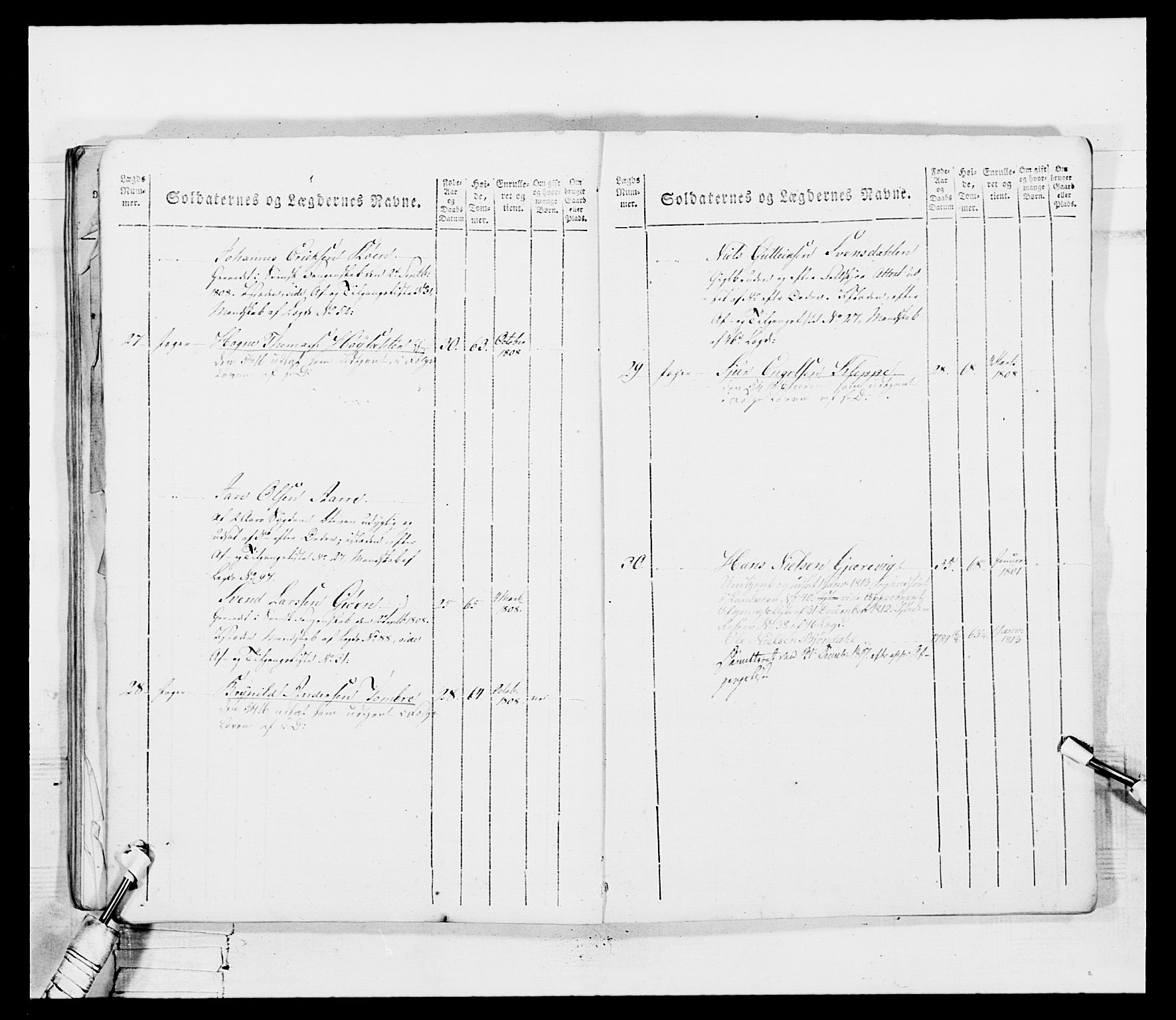 Generalitets- og kommissariatskollegiet, Det kongelige norske kommissariatskollegium, AV/RA-EA-5420/E/Eh/L0099: Bergenhusiske nasjonale infanteriregiment, 1812, p. 186