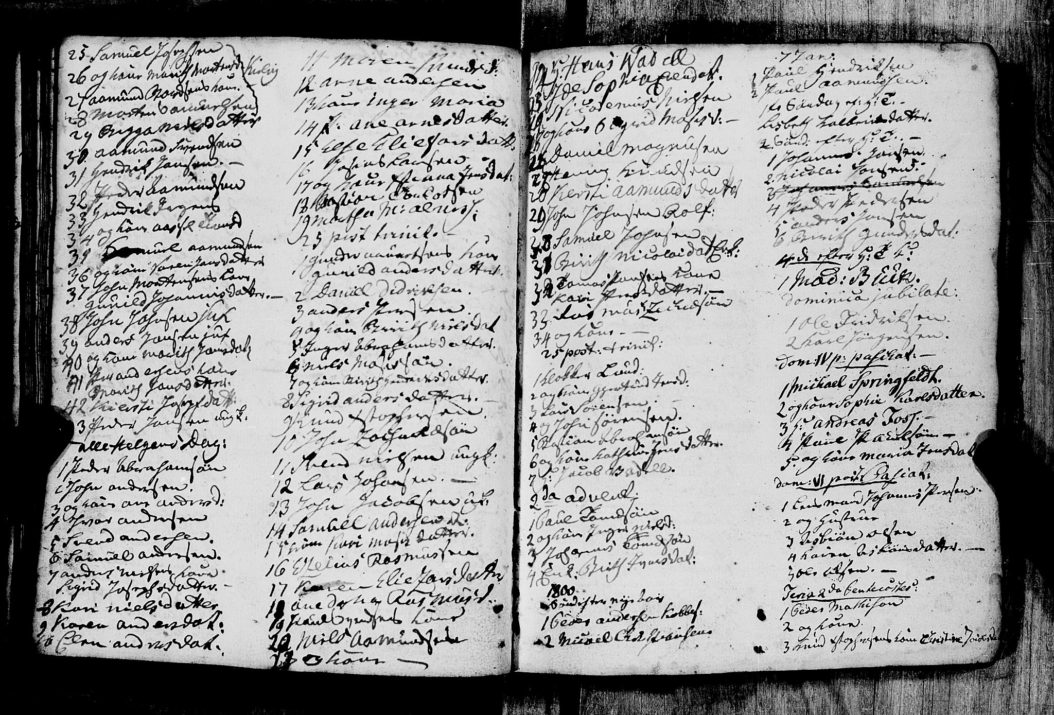 Måsøy sokneprestkontor, AV/SATØ-S-1348/B/L0026: Communicants register no. 26 (1), 1749-1804