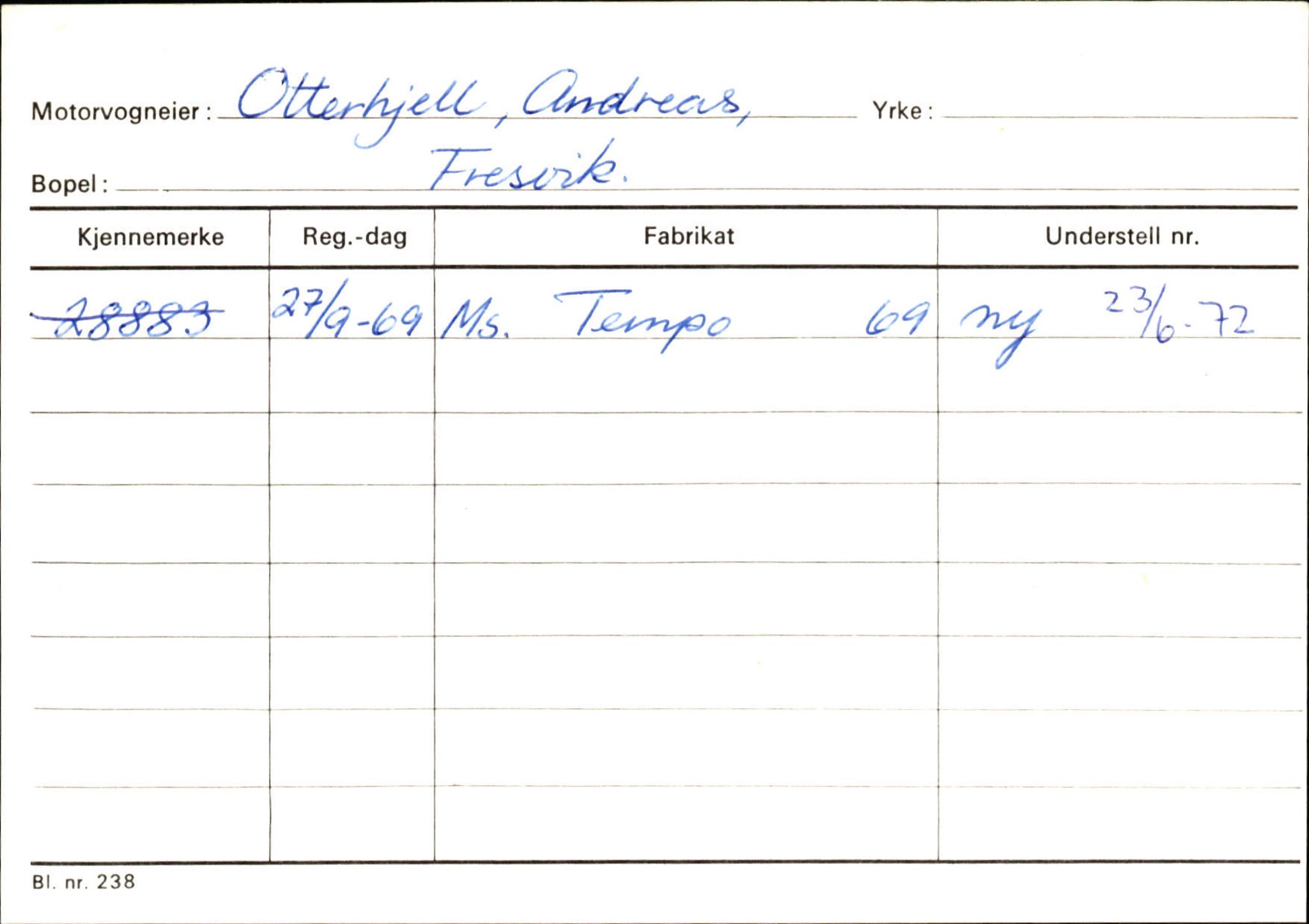 Statens vegvesen, Sogn og Fjordane vegkontor, SAB/A-5301/4/F/L0126: Eigarregister Fjaler M-Å. Leikanger A-Å, 1945-1975, p. 1928