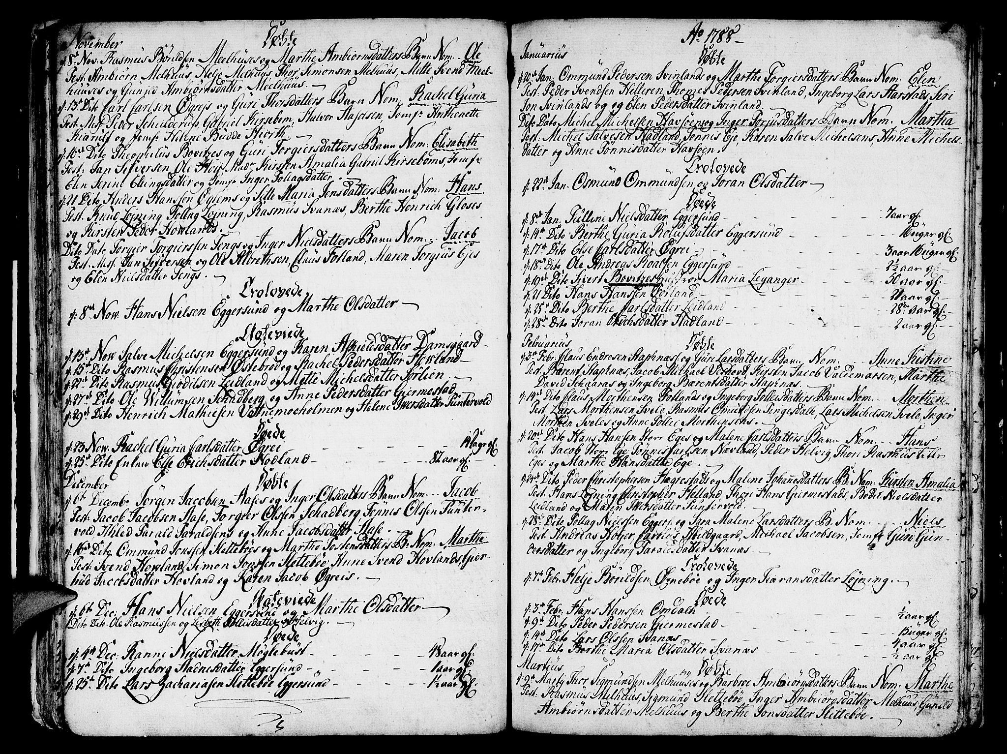 Eigersund sokneprestkontor, SAST/A-101807/S08/L0004: Parish register (official) no. A 4 /1, 1776-1789, p. 41